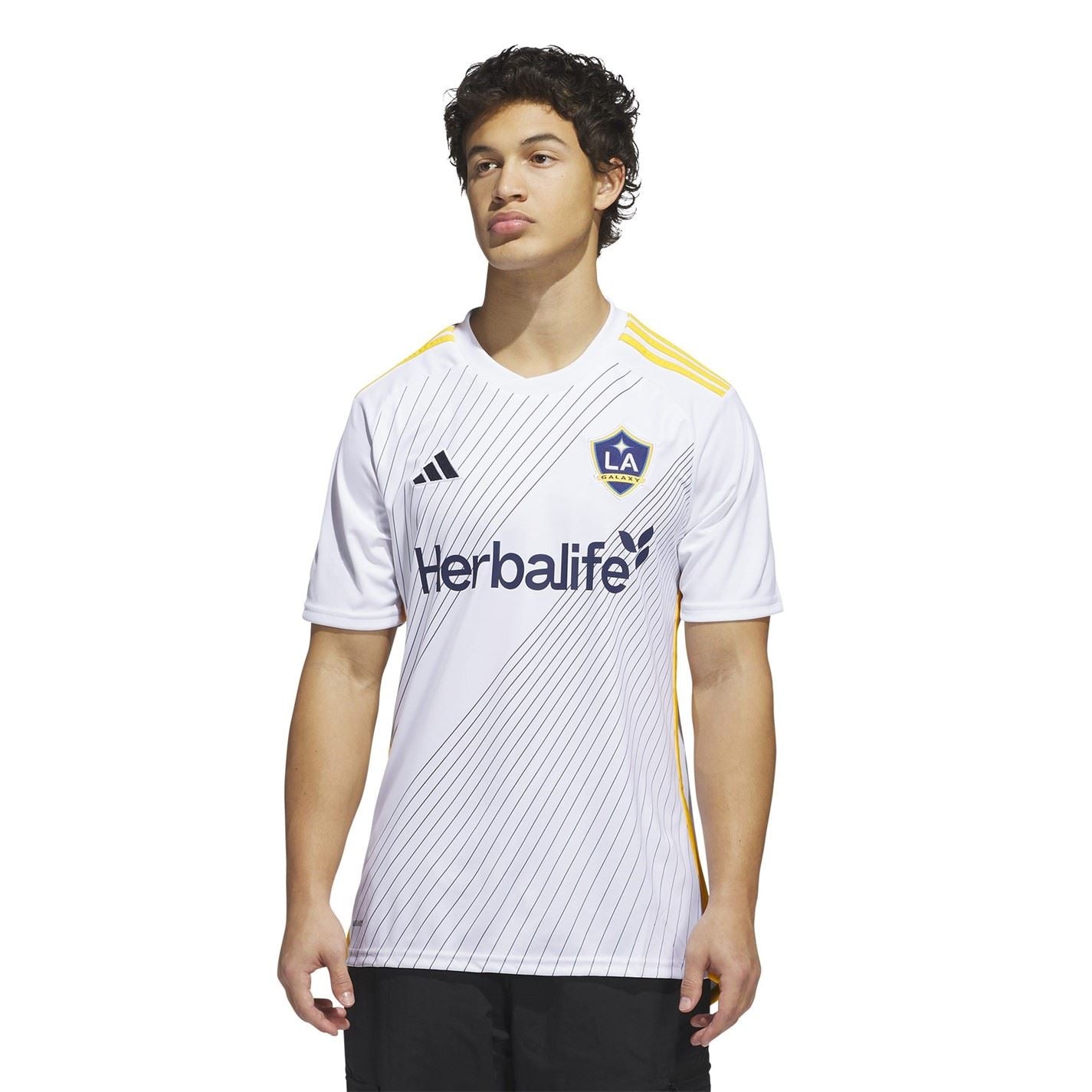 adidas Mens La Galaxy 2025 2026 Home Kit