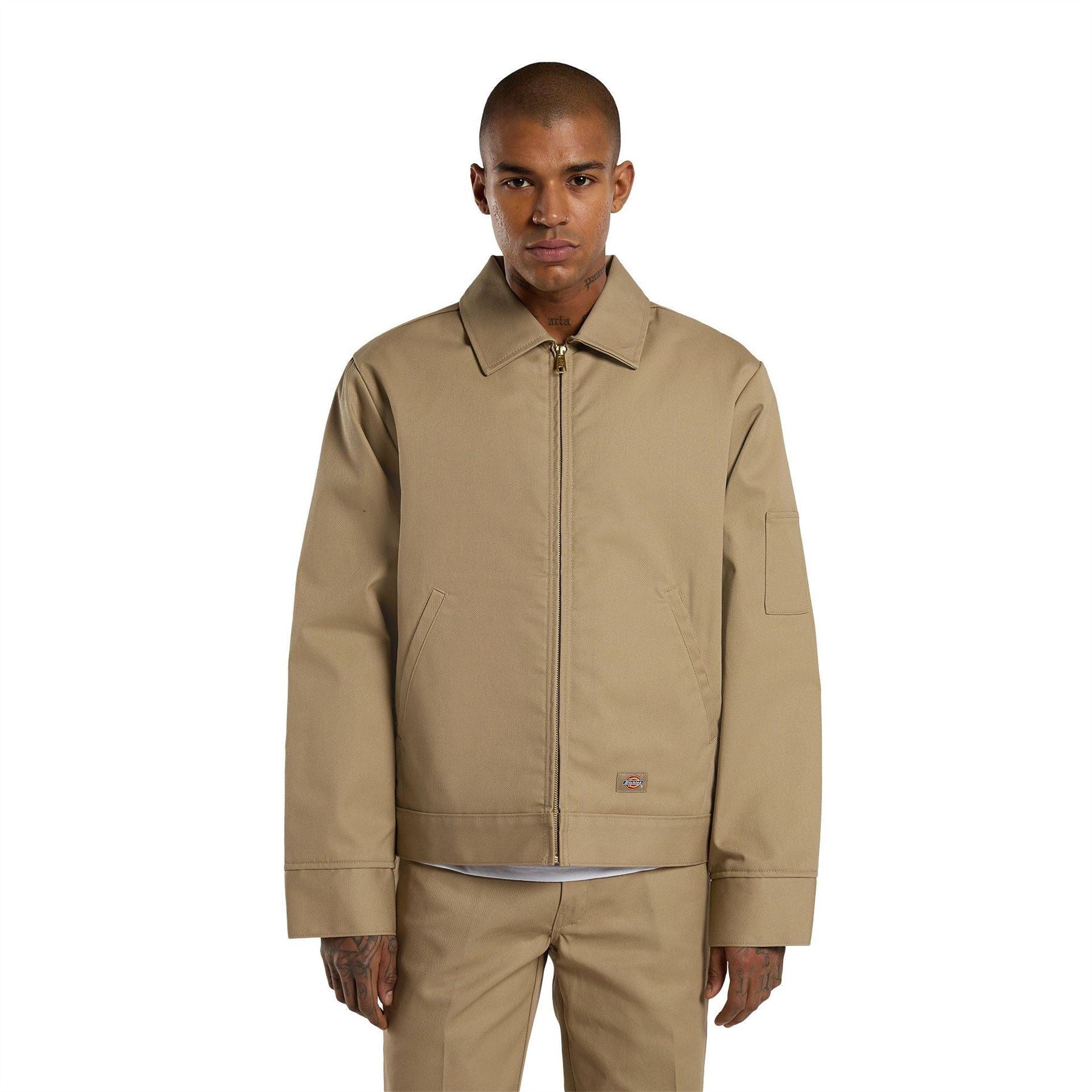 Dickies Eisenhower Water Resistant Wind Resistant Long Sleeve Harrington Jacket