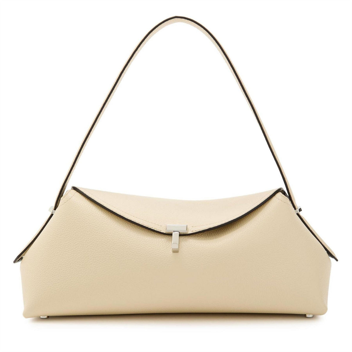 Toteme Lock Grained Leather Shoulde