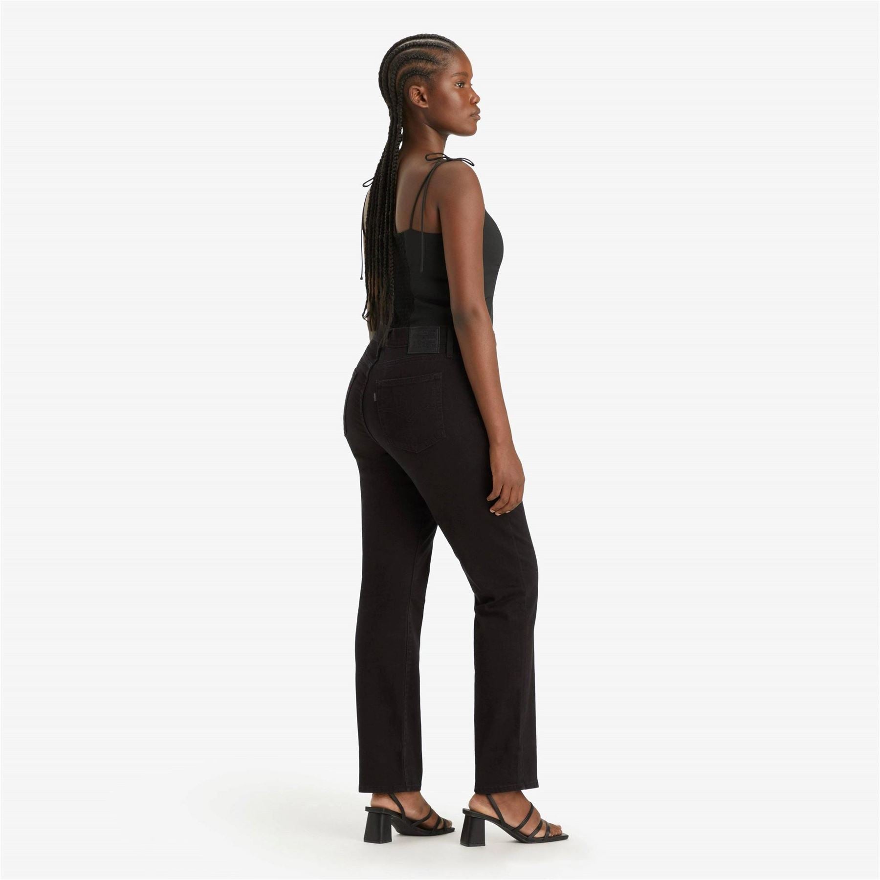 Levis High Rise Straight Jeans