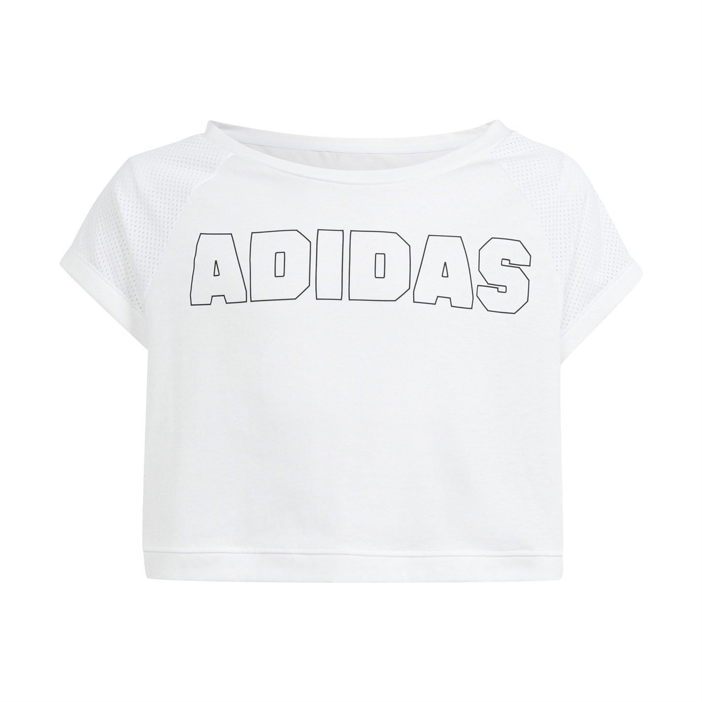 adidas Aeroready Cropped Dance T-Shirt Girls