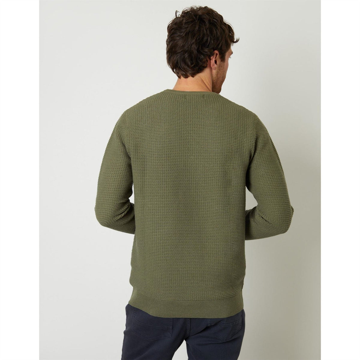 Threadbare Yarra Crew Neck Long Sleeve Sweater