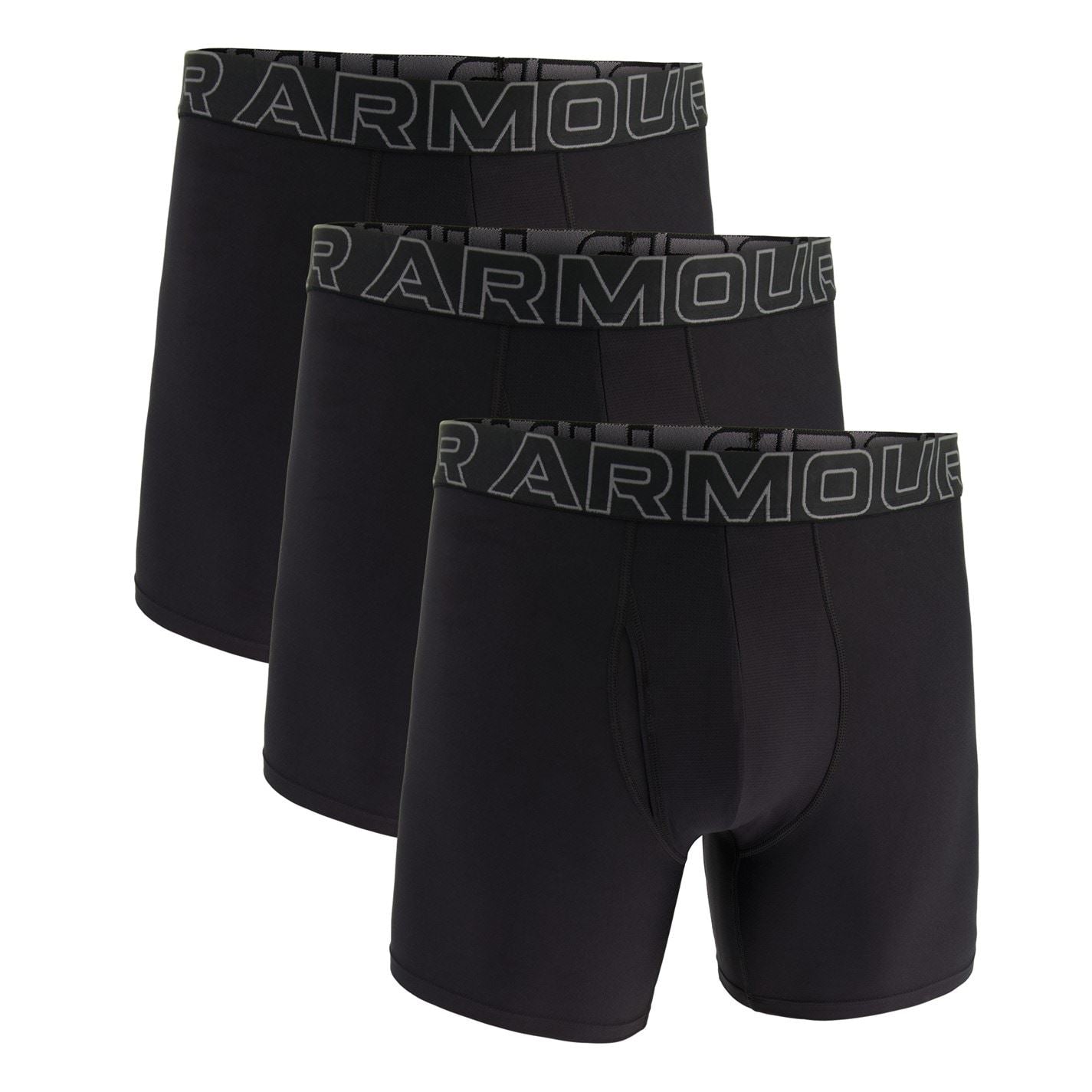 Under Armour Mens Performance Tech™ 6 Inch 3 Pack