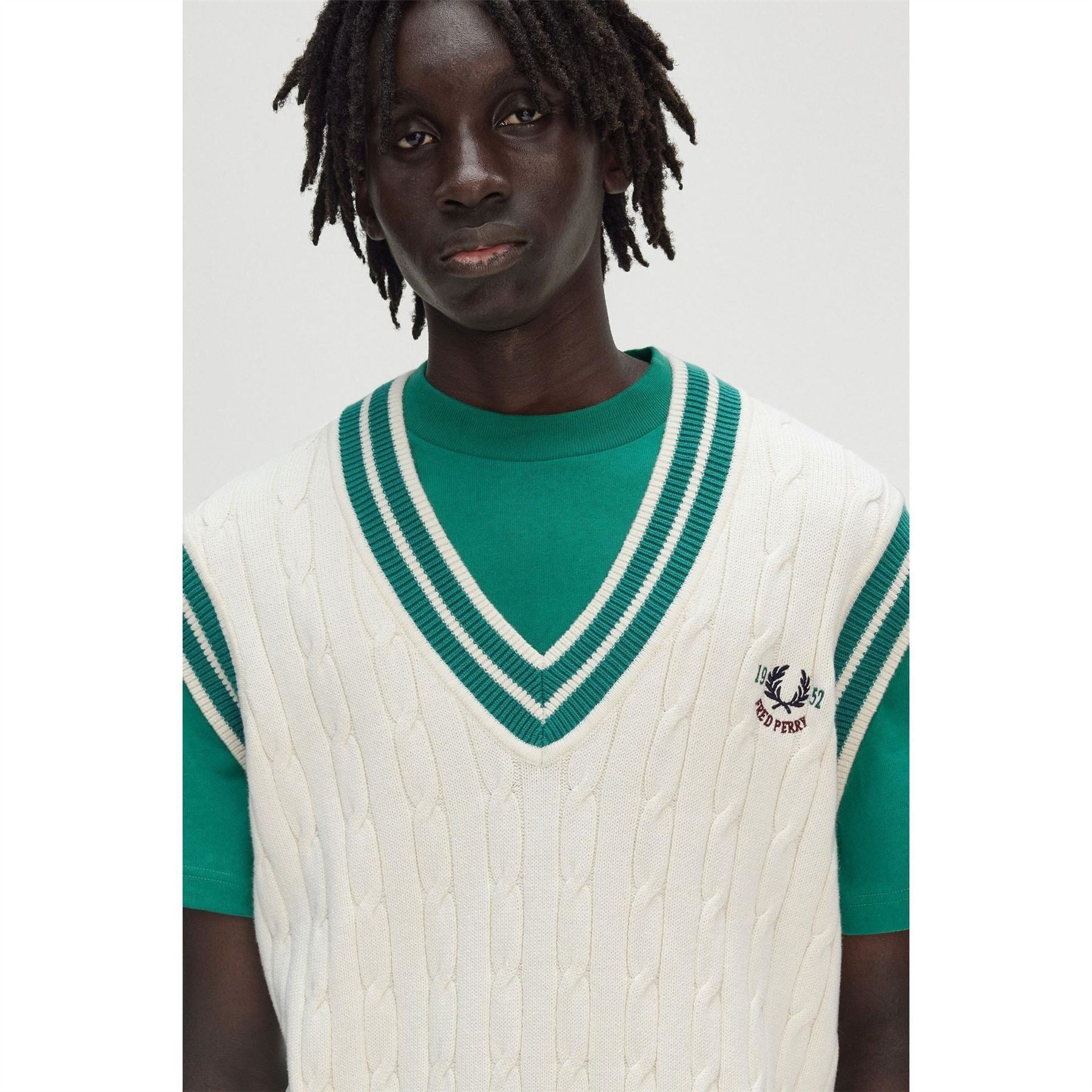 Fred Perry Club Knitted Sweater Vest