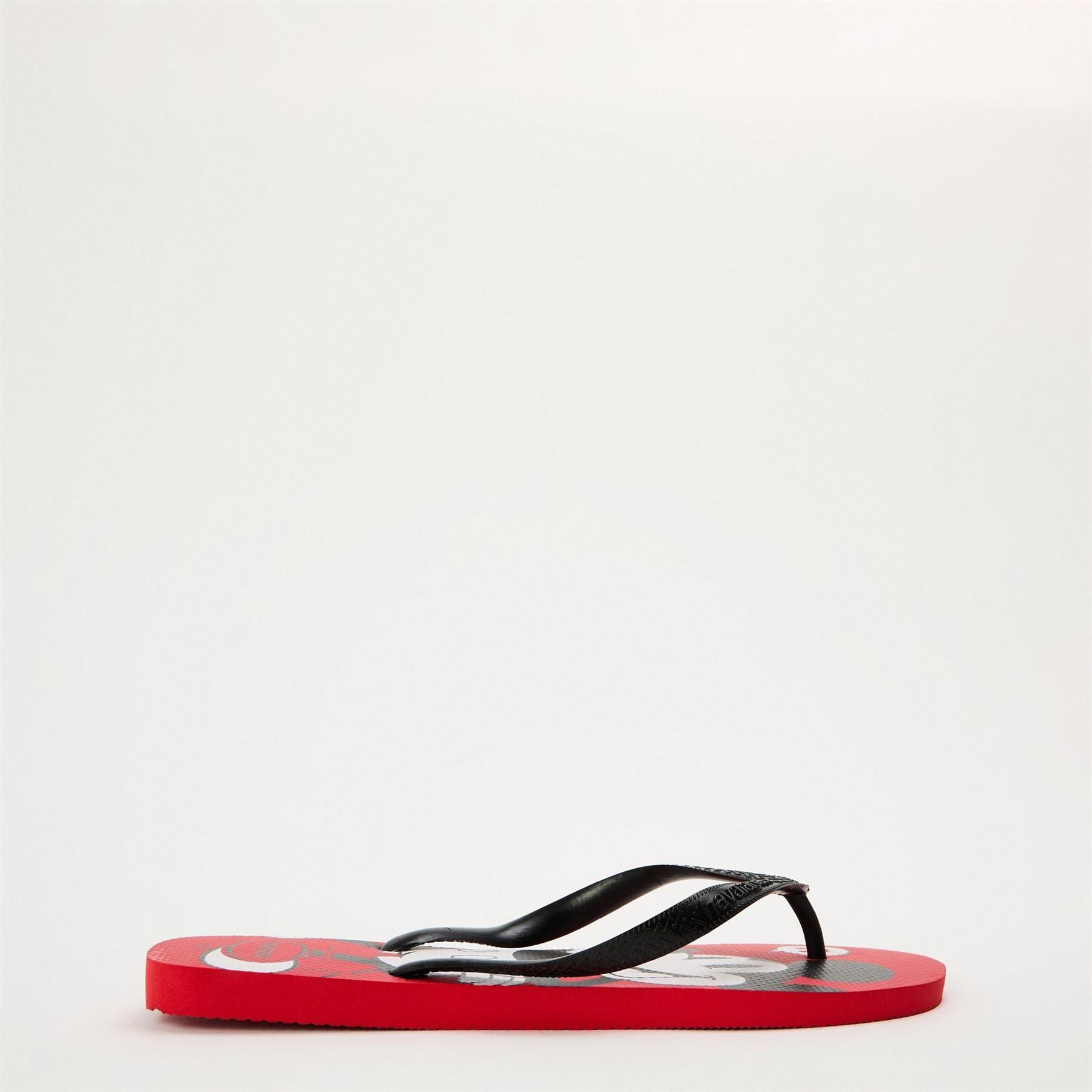 Havaianas Mens Hav. Top Disney Ruby Red Black 45 4 Flip Flops
