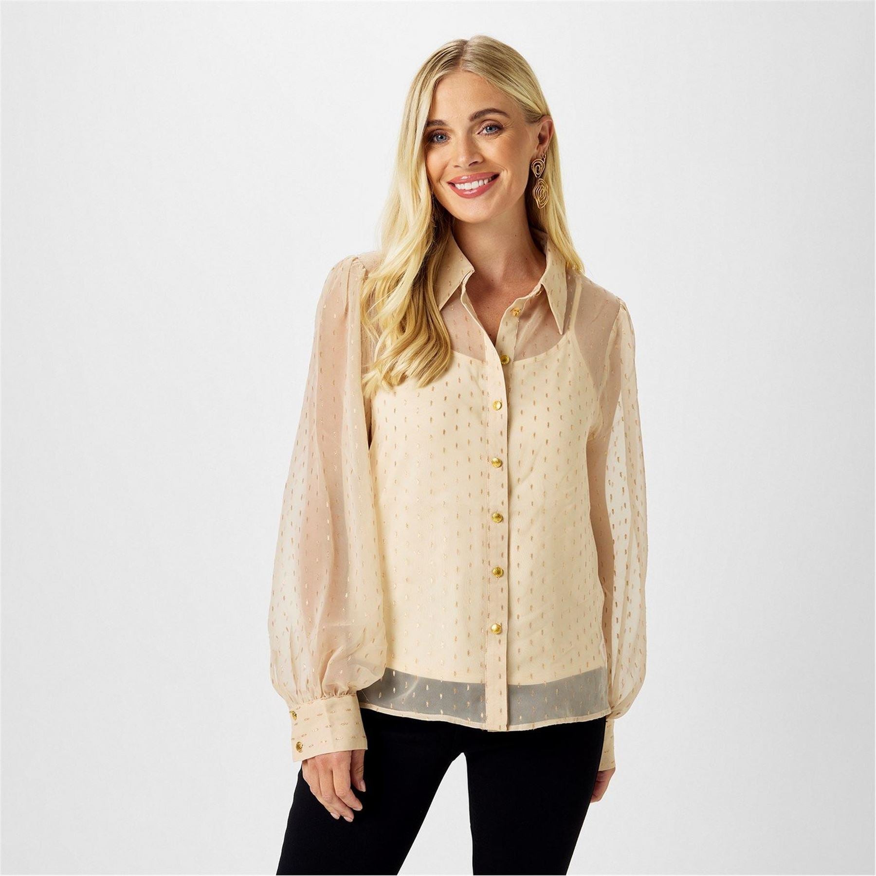 Biba Metallic Shirt