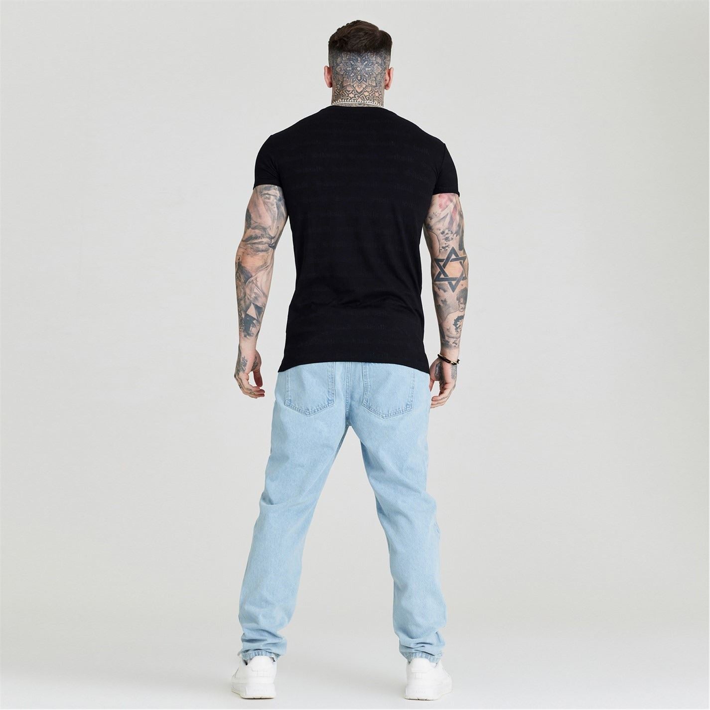 SikSilk Regular Fit Crew Neck T-Shirt