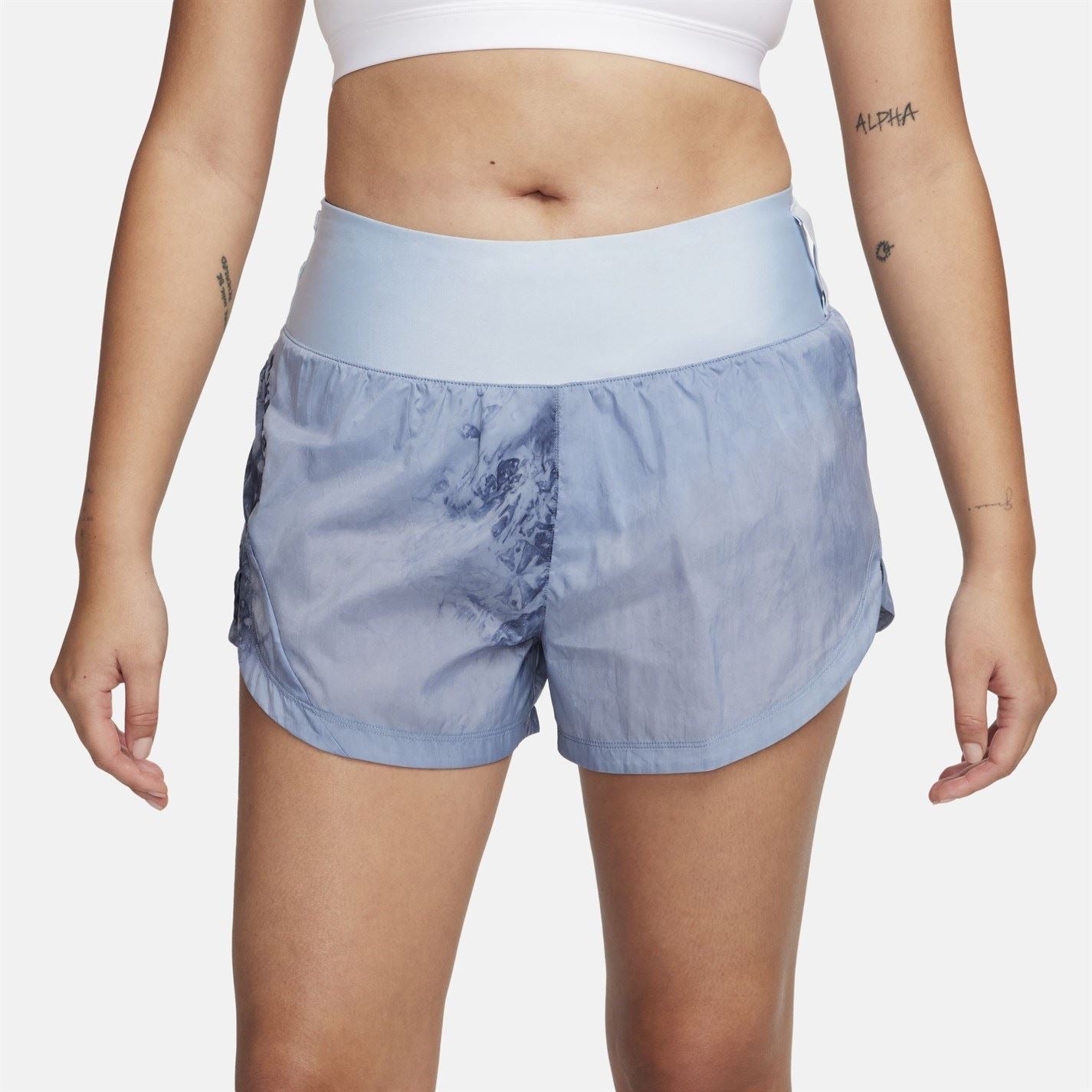 Nike Womens Trail Repel Mid Rise 3 Running Shorts