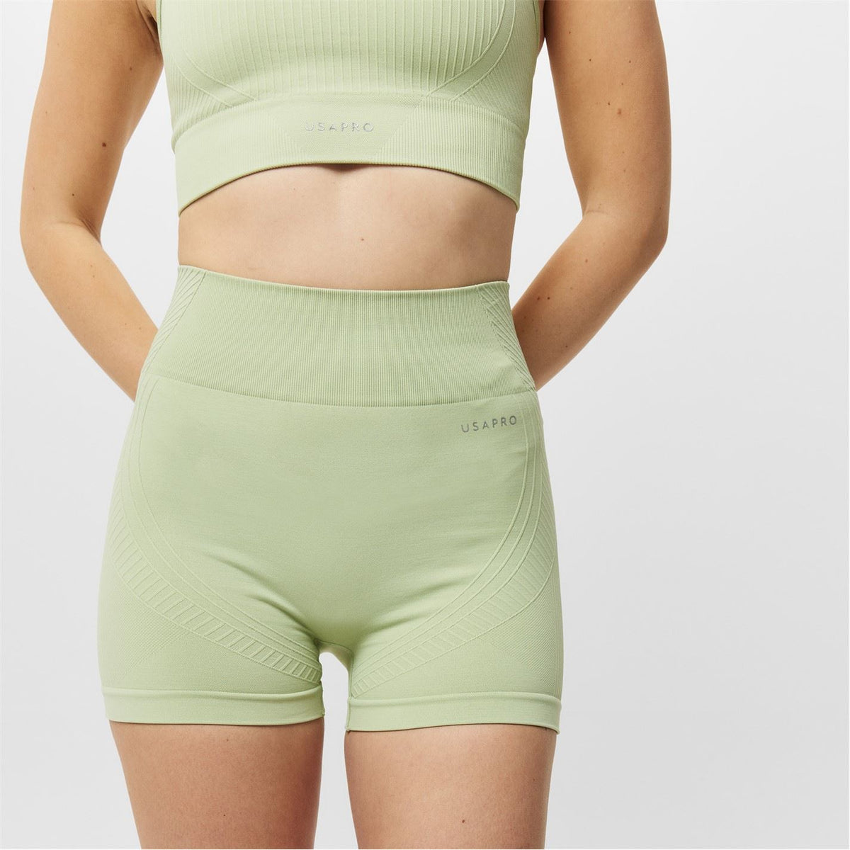 USA Pro Womens Seamless 3 Inch Shorts