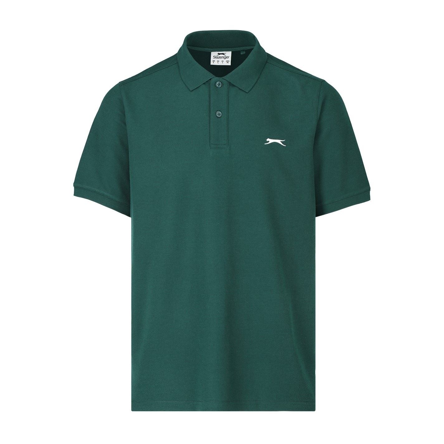 Slazenger Mens Plain Polo Shirt