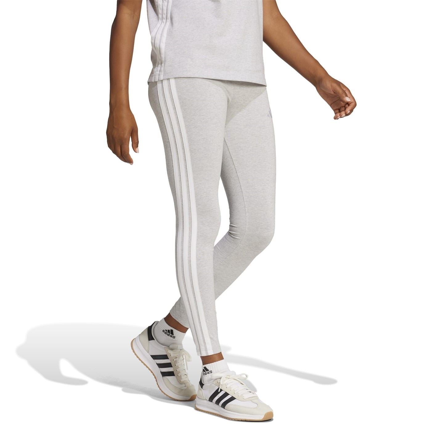 adidas Womens Essentials 3 Stripe Leggings