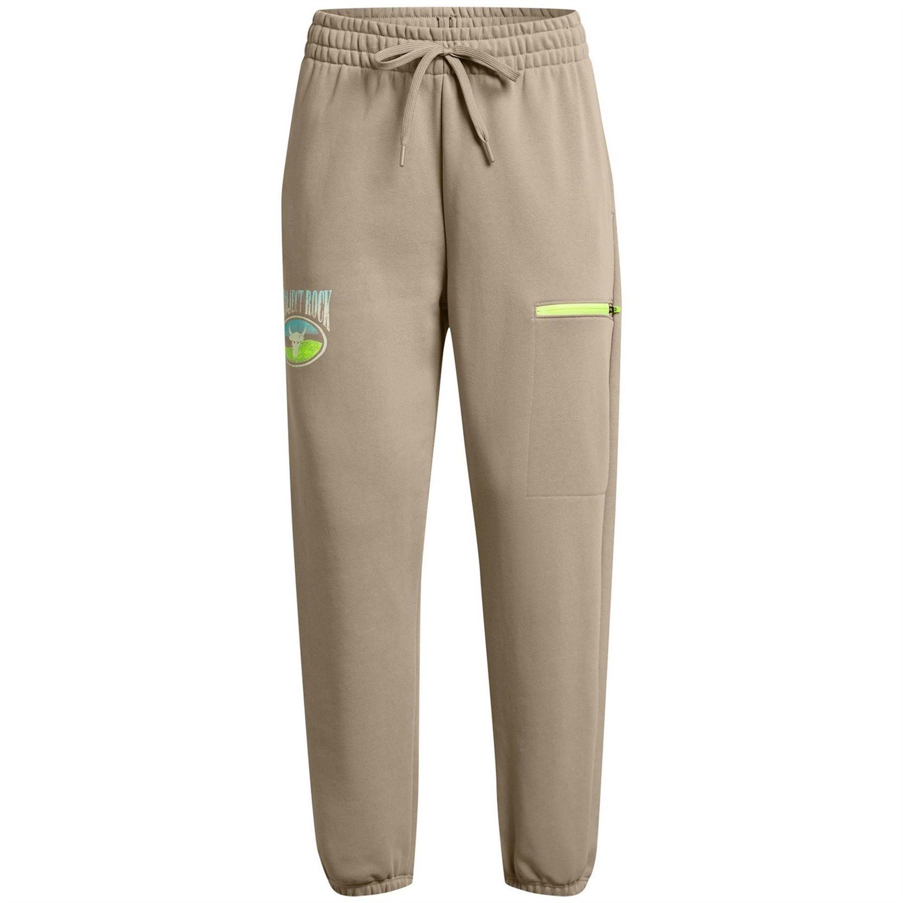 Under Armour Womens Armour Pjt Rck Q1 Hw Terry Pant Tracksuit Bottom