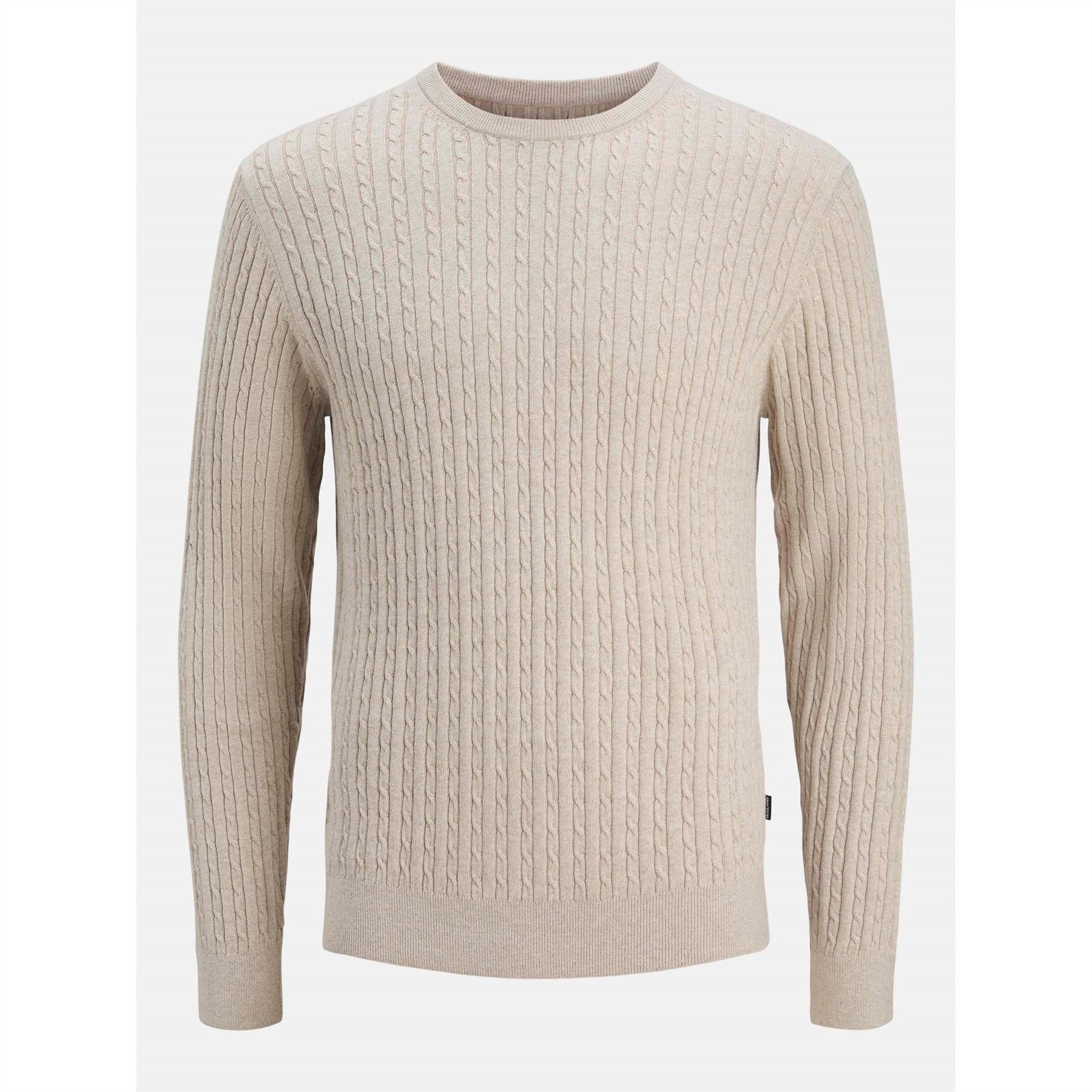 Jack and Jones Mens Cable Knit Jumper