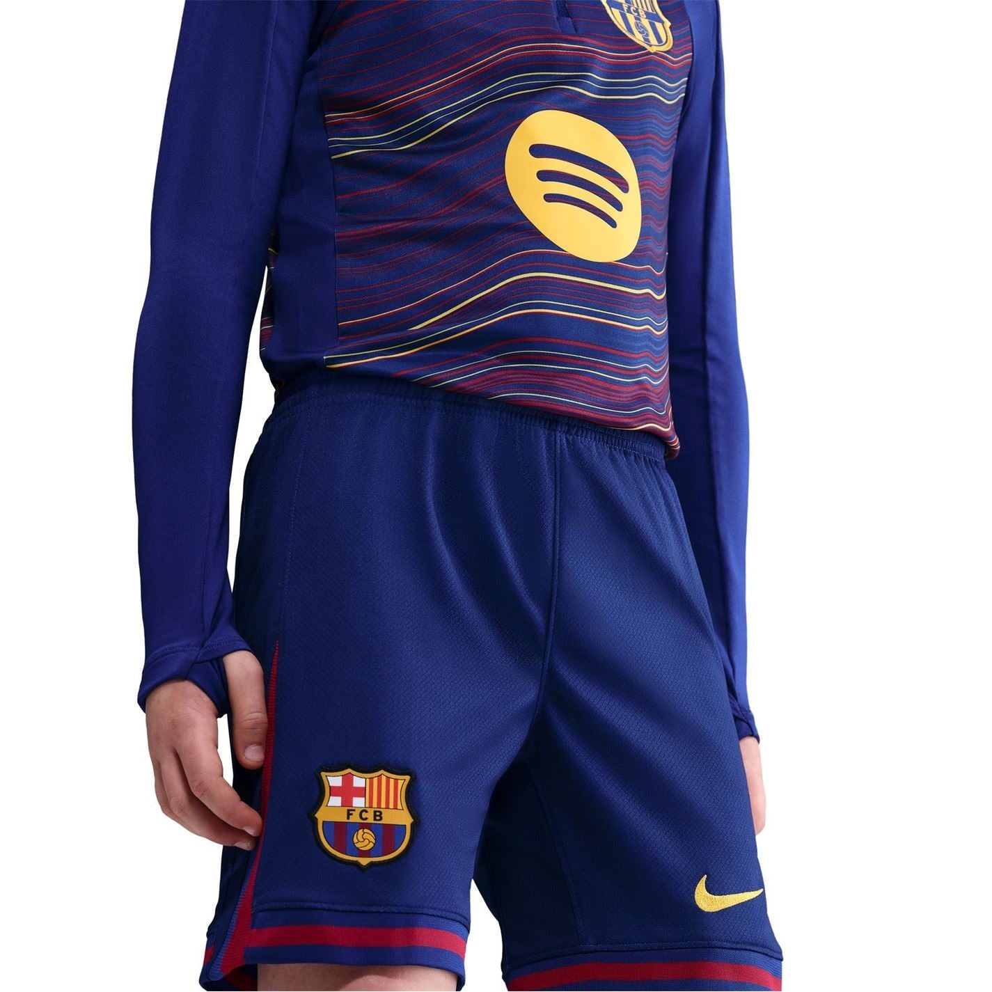 Nike Barcelona Home Shorts 2025 2026 Juniors