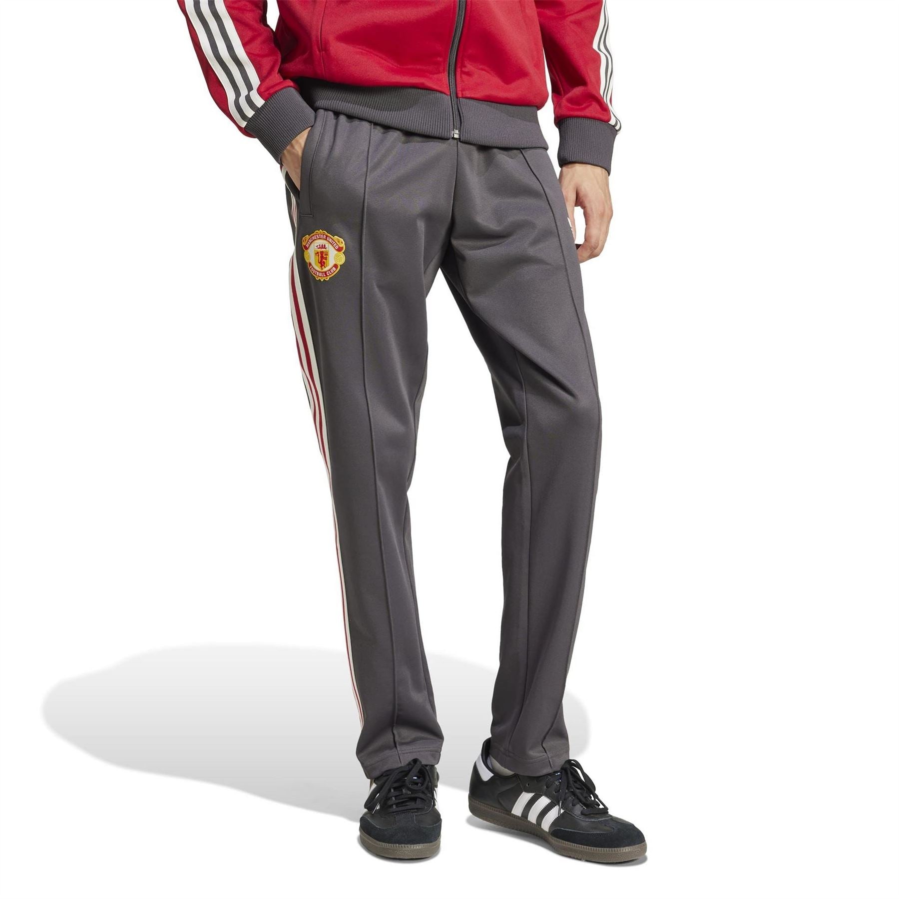 adidas Originals Manchester United Beckenbauer Track Bottoms Adults