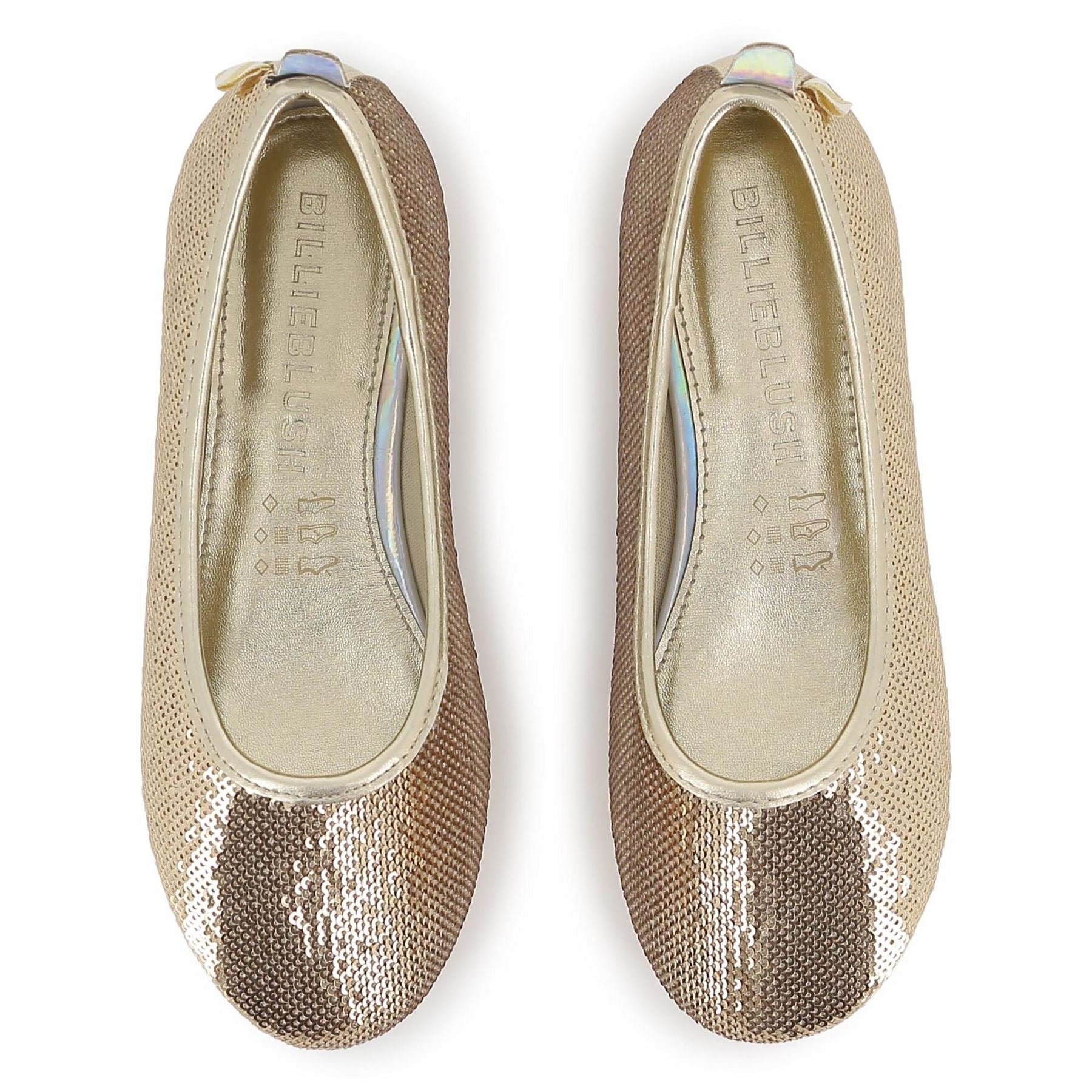 Billieblush Ballet Pumps Jn54 Textured Toe Flats