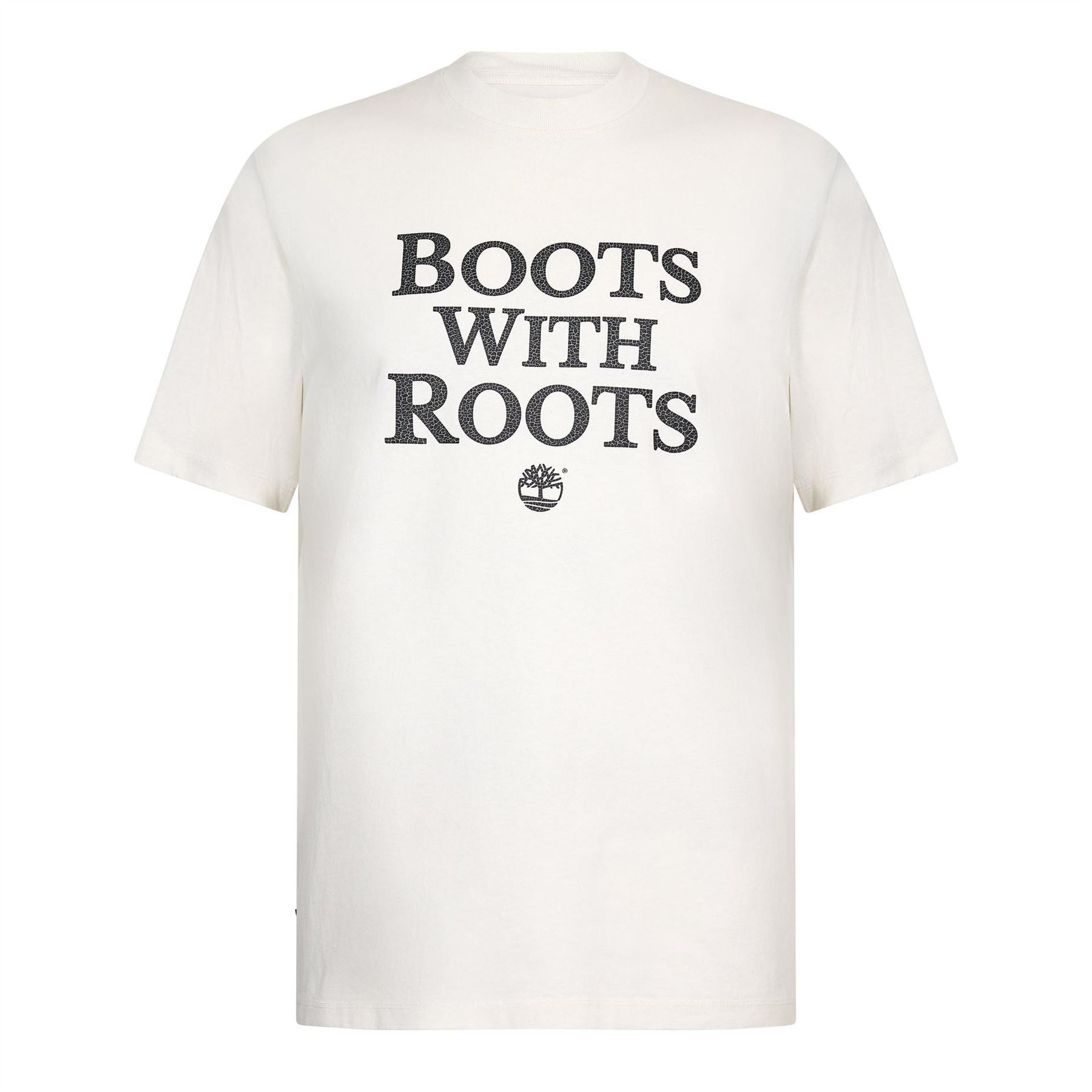 Timberland Slogan Tee Vintage White T-Shirt