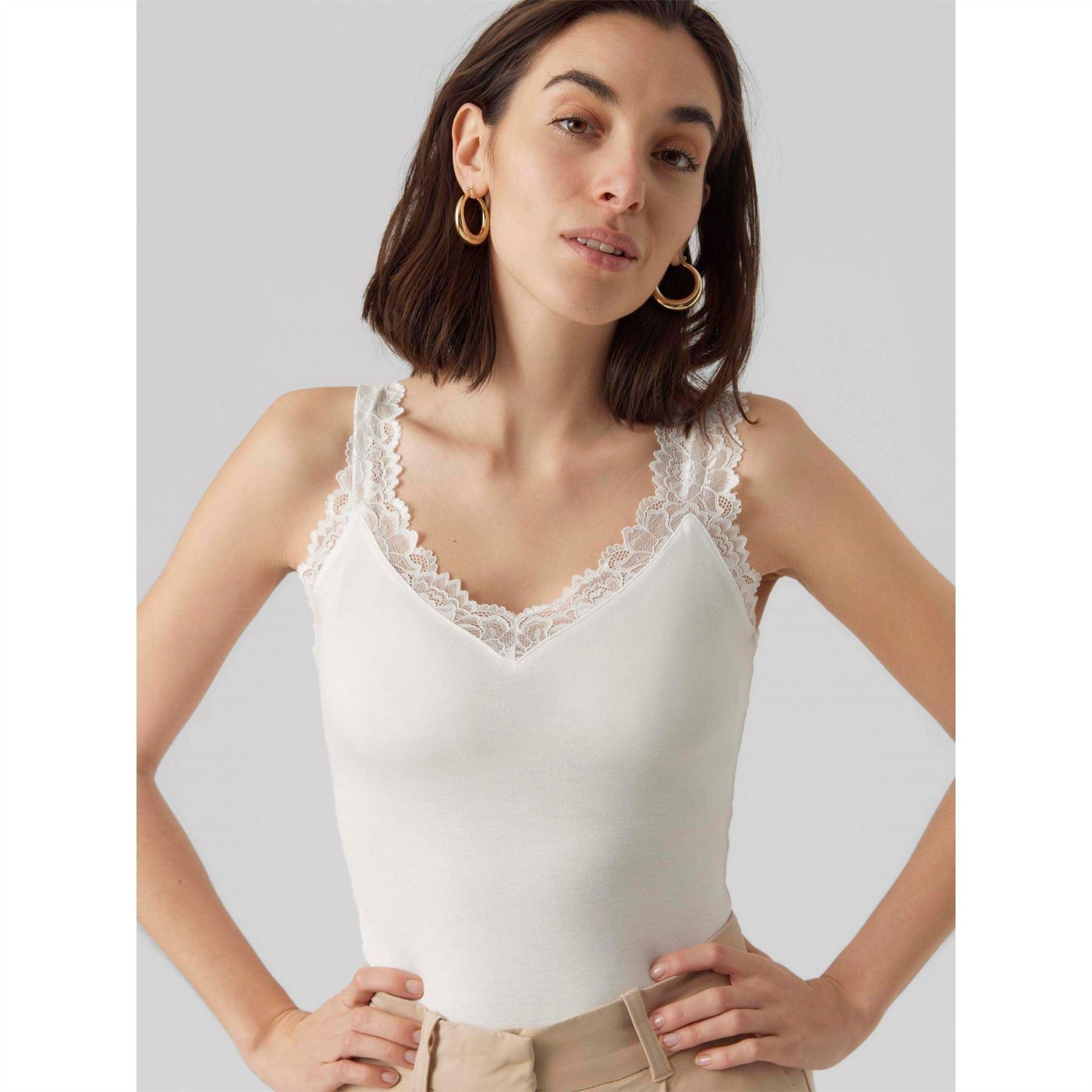 Vero Moda Rosa Sl Top