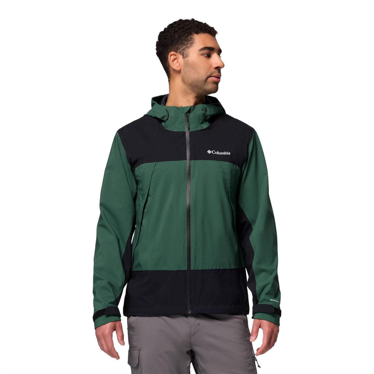 Columbia Boulder Hooded Shell Jacket with Zipped Pocket