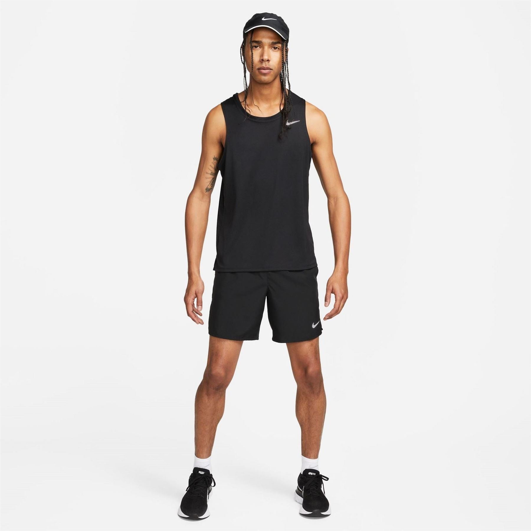 Nike Mens Dri Fit Miler Running Tank