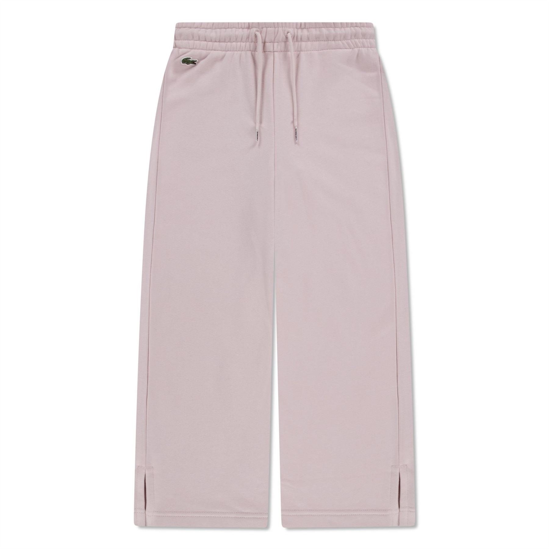 Lacoste Logo Crocodile Solid Patterned Wide Sweatpants