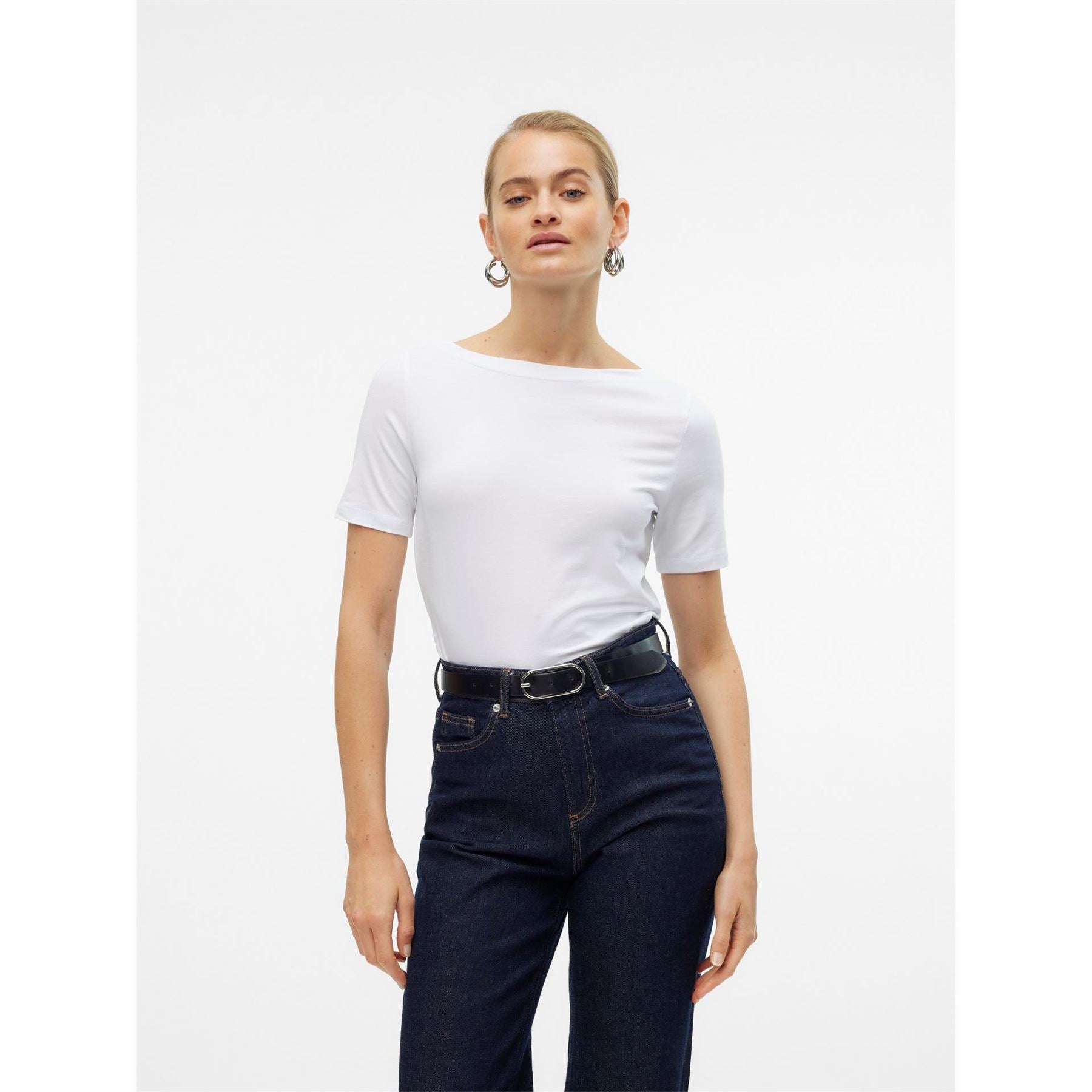 Vero Moda Modal Short Sleeve Regular Fit T-Shirt