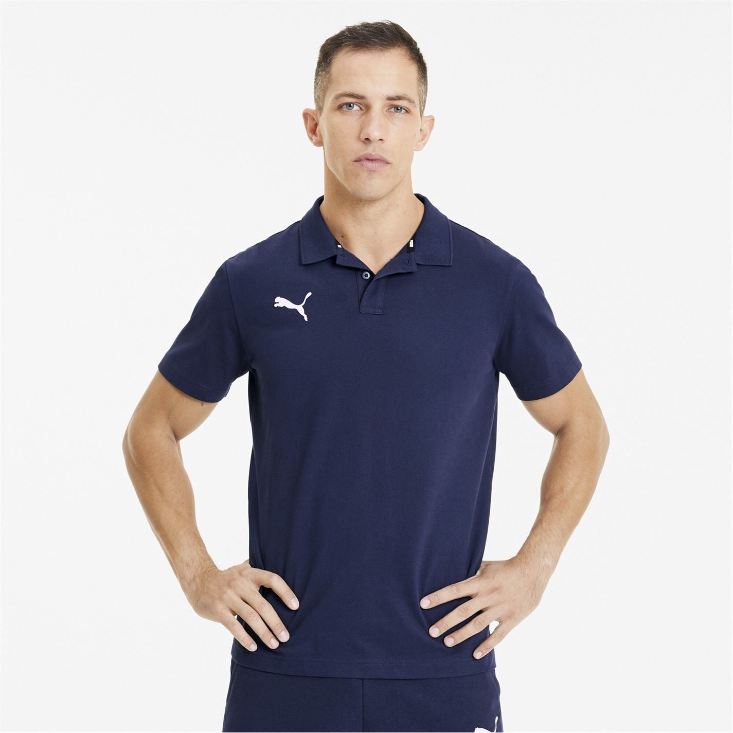 Puma Teamgoal Short Sleeve Polo Shirt