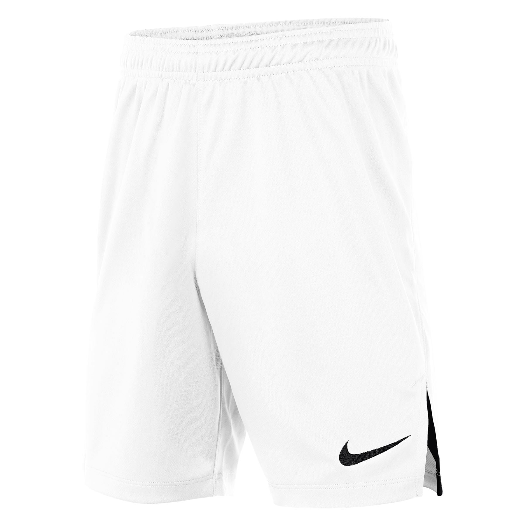 Nike Solid Patterned Soccer Shorts with Elasticated Waistband