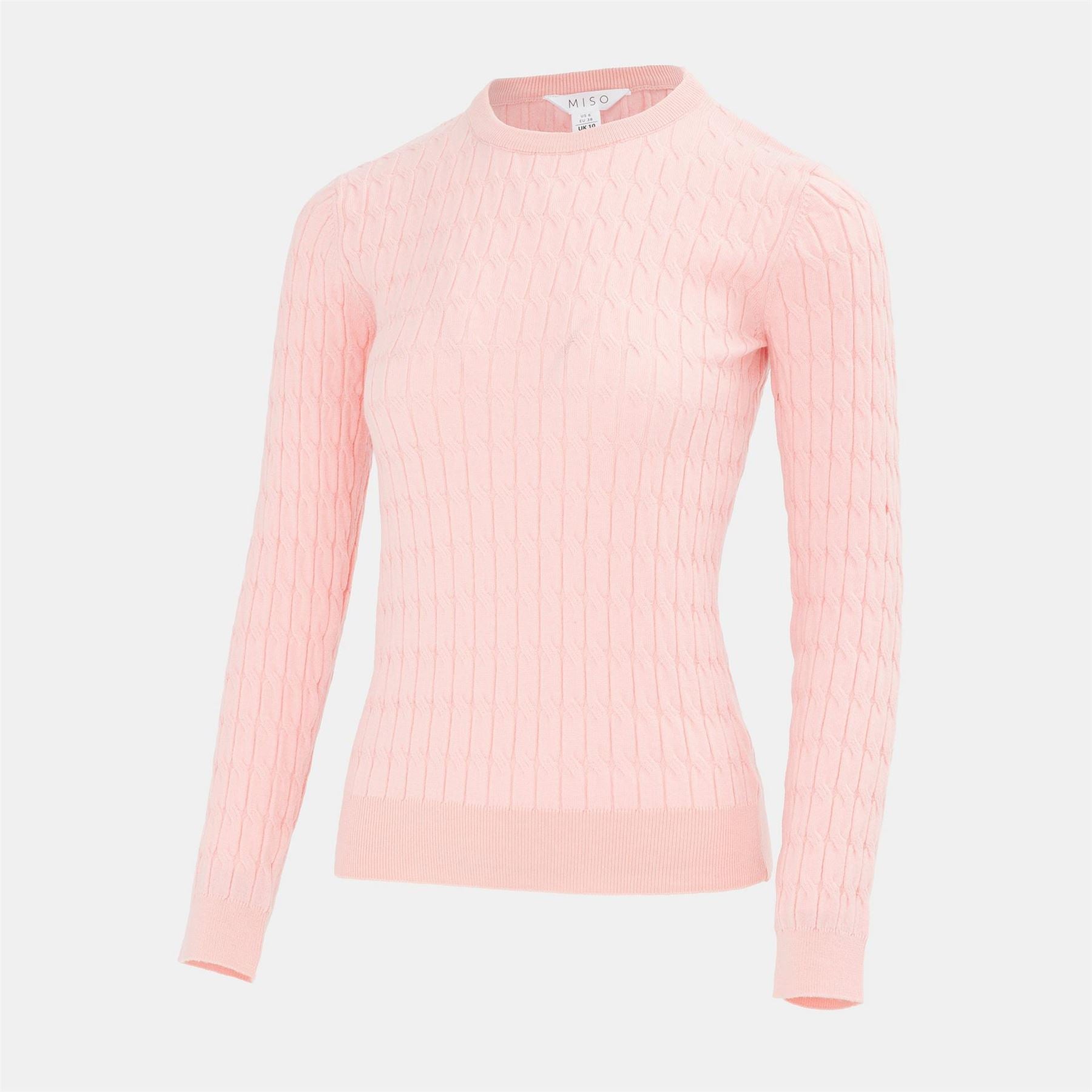 Miso Womens Baby Cable Jumper