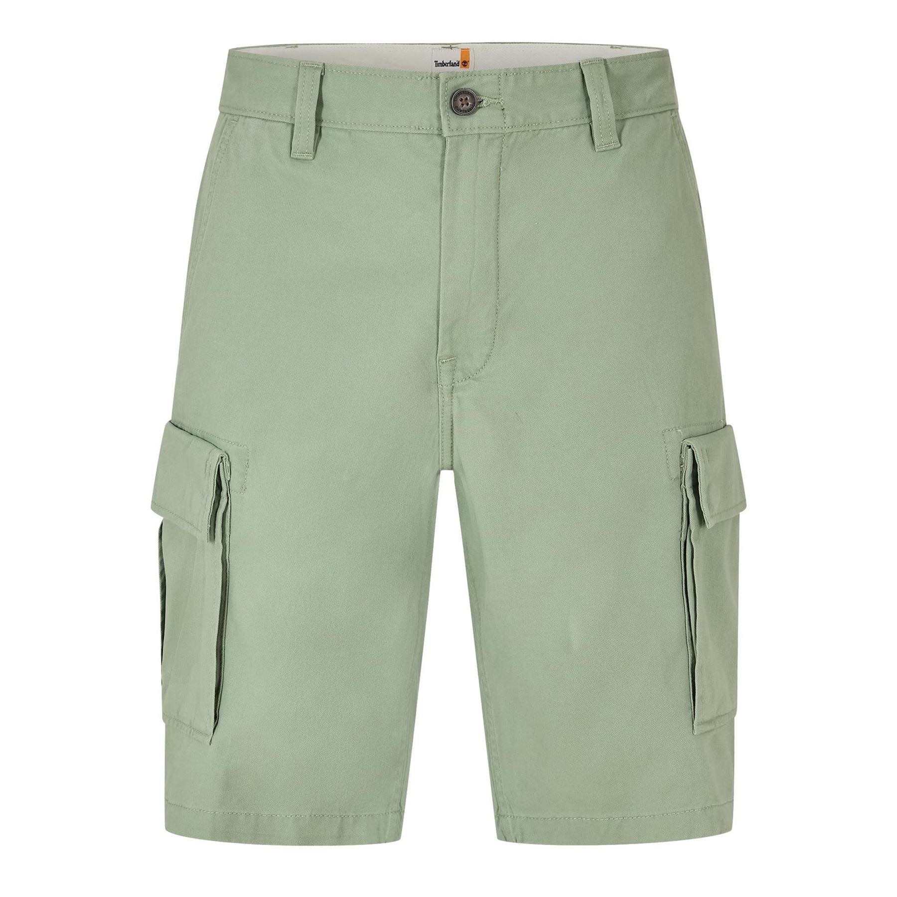 Timberland Solid Patterned Regular Fit Cargo Shorts