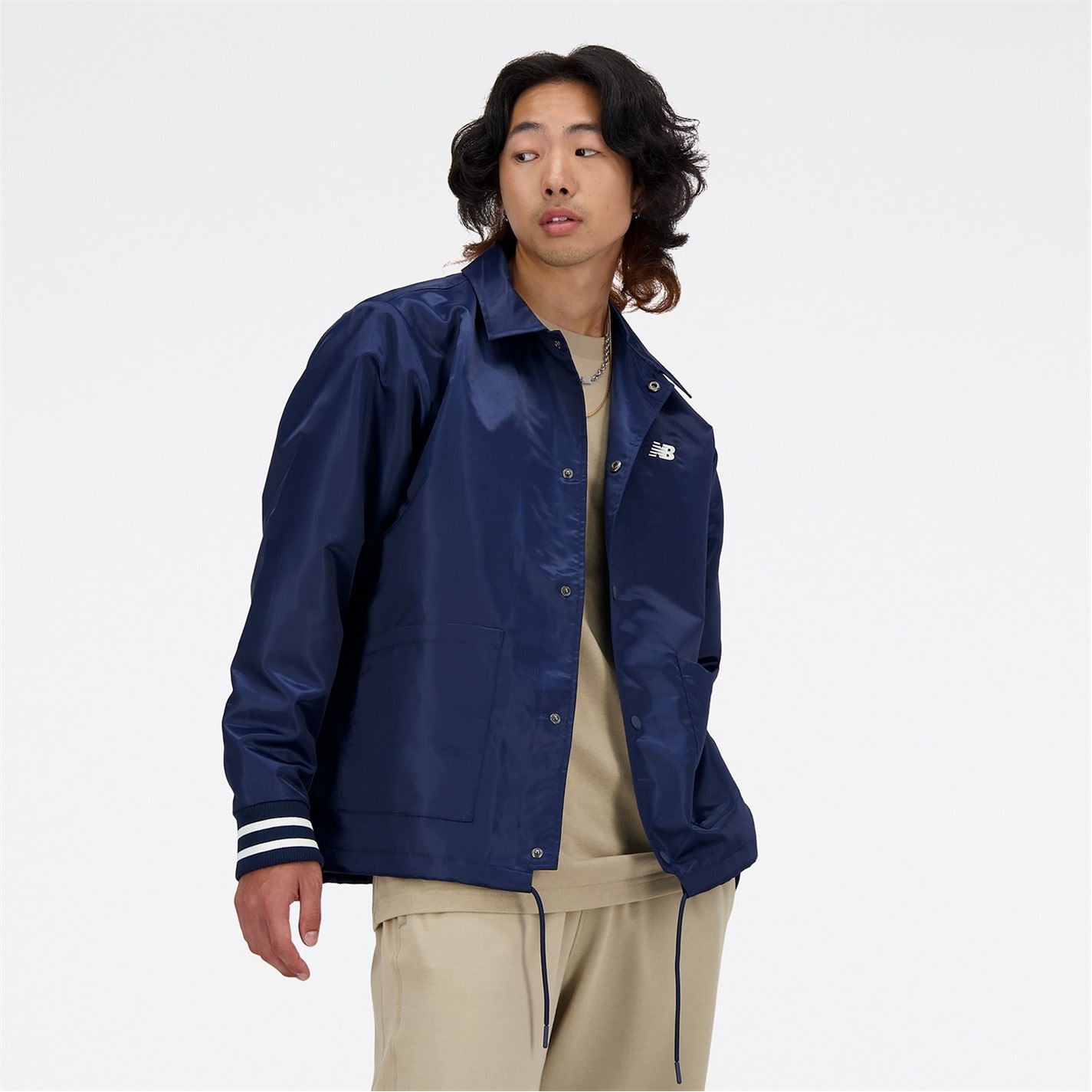 New Balance Relaxed Fit Coach Jacket