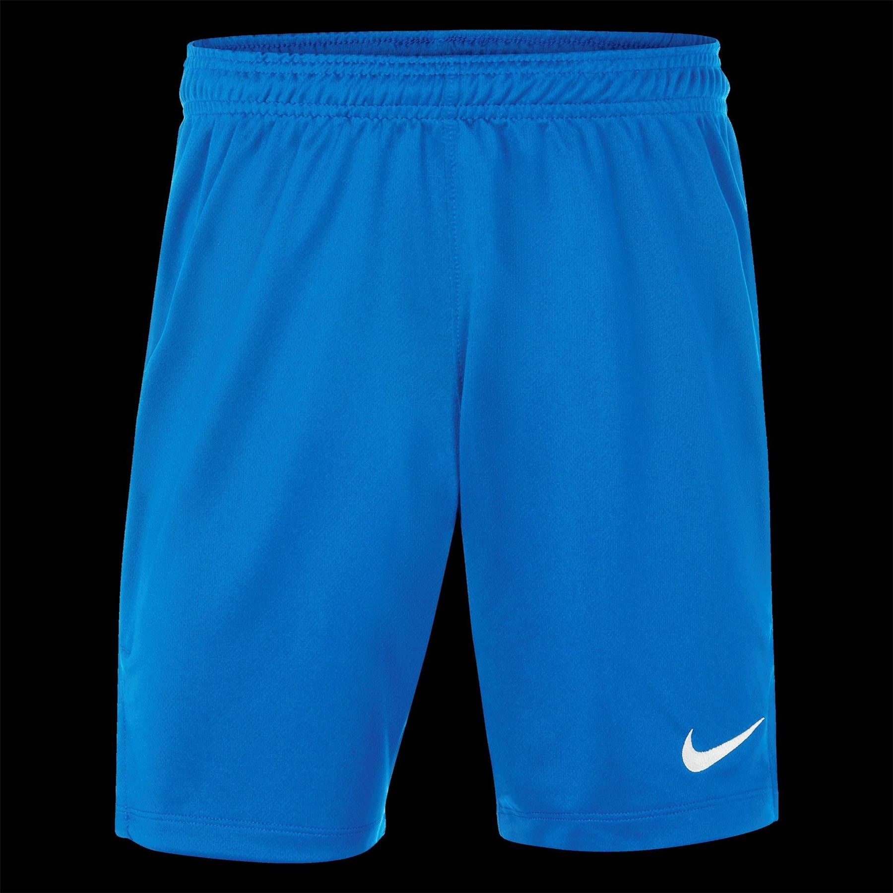 Nike Solid Patterned Soccer Shorts with Elasticated Waistband