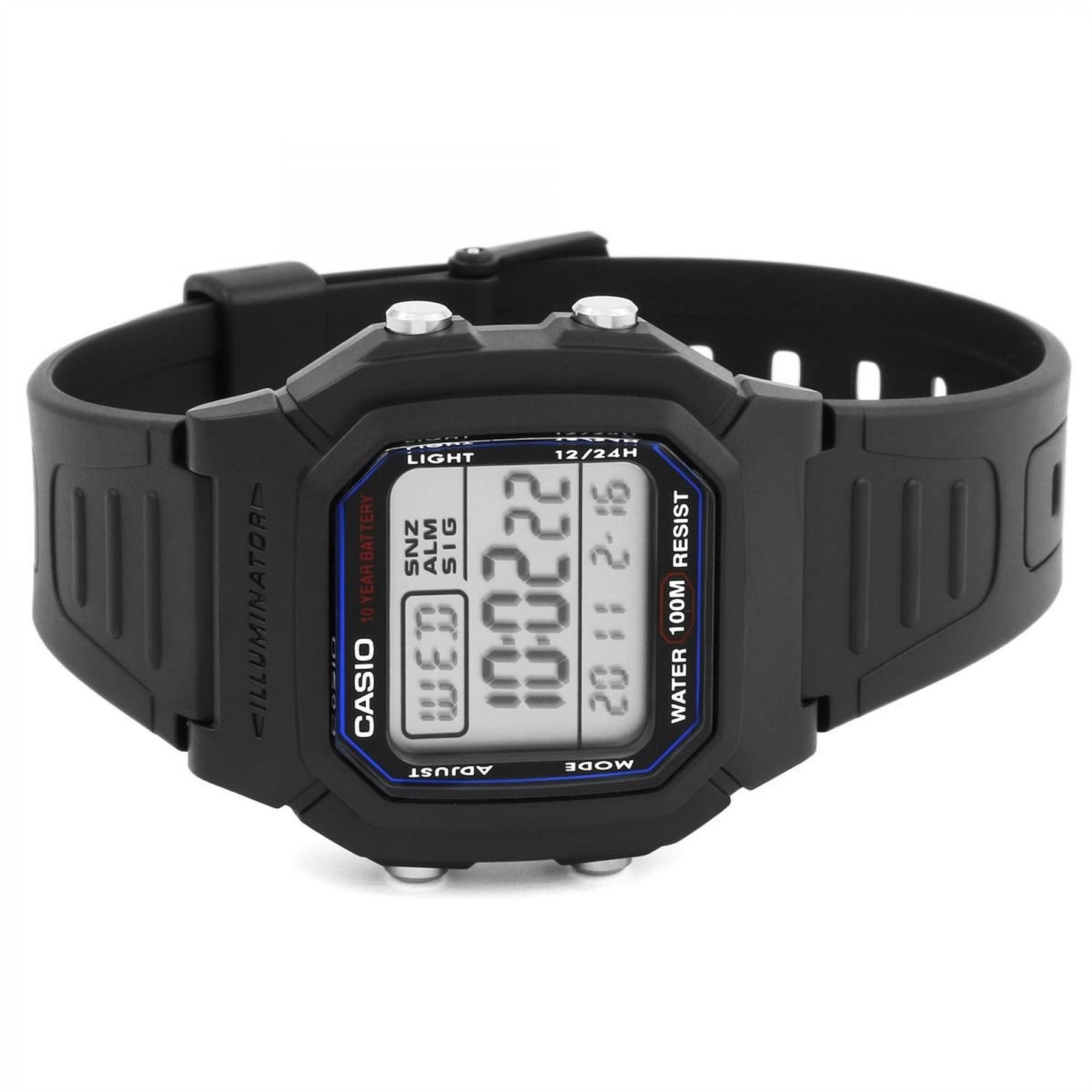 Casio Sports Gear  Chrono Watch W 800h 1aves