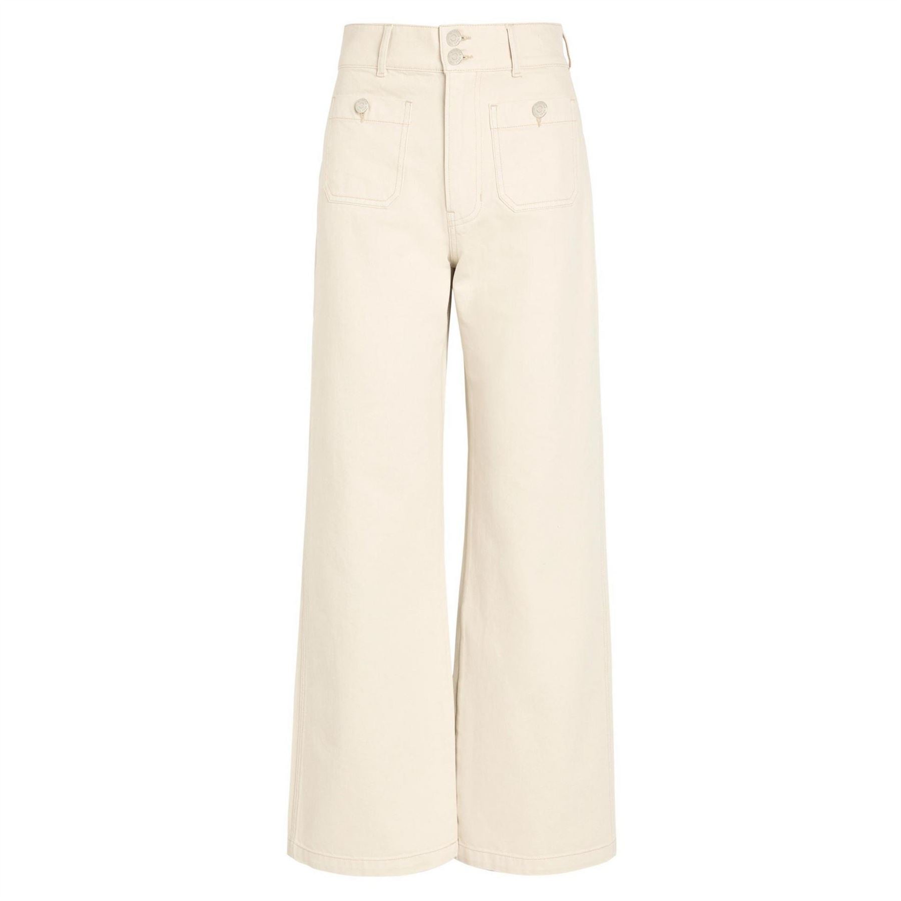 Veronica Beard Taylor High Rise Wide L