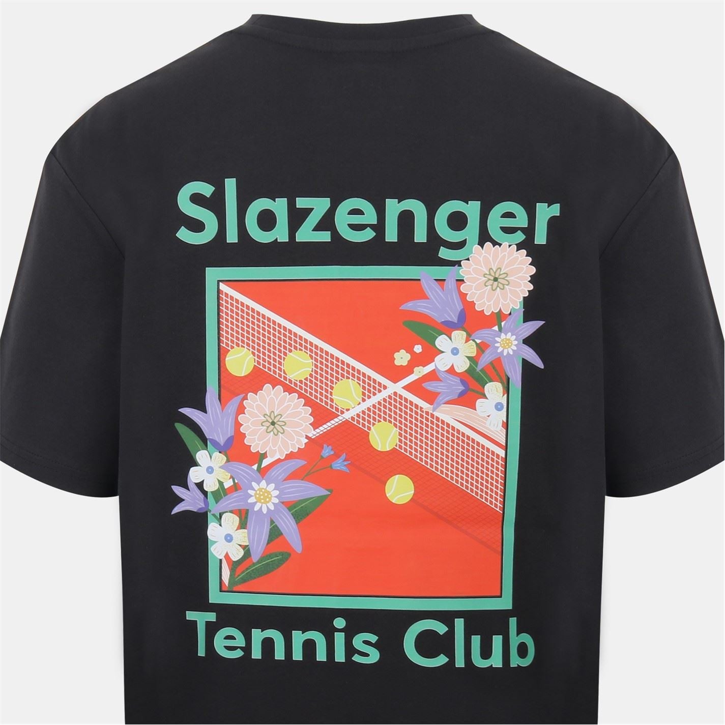Slazenger Tennis Club Crew Neck Short Sleeve T-Shirt