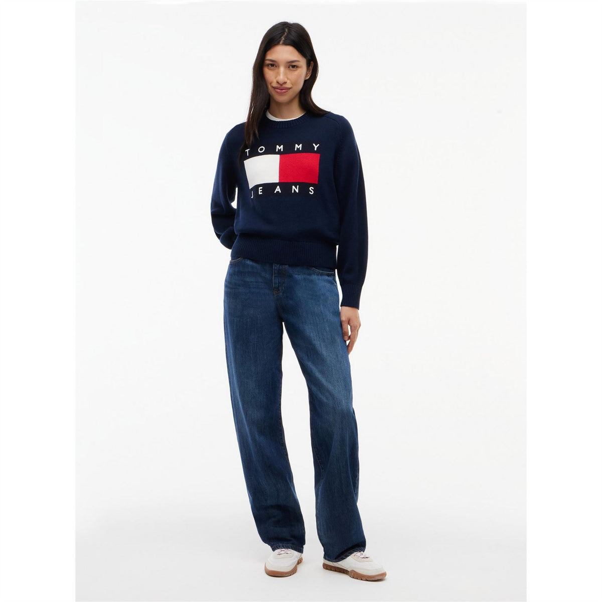 Tommy Jeans Lg Flag Knit Ld64