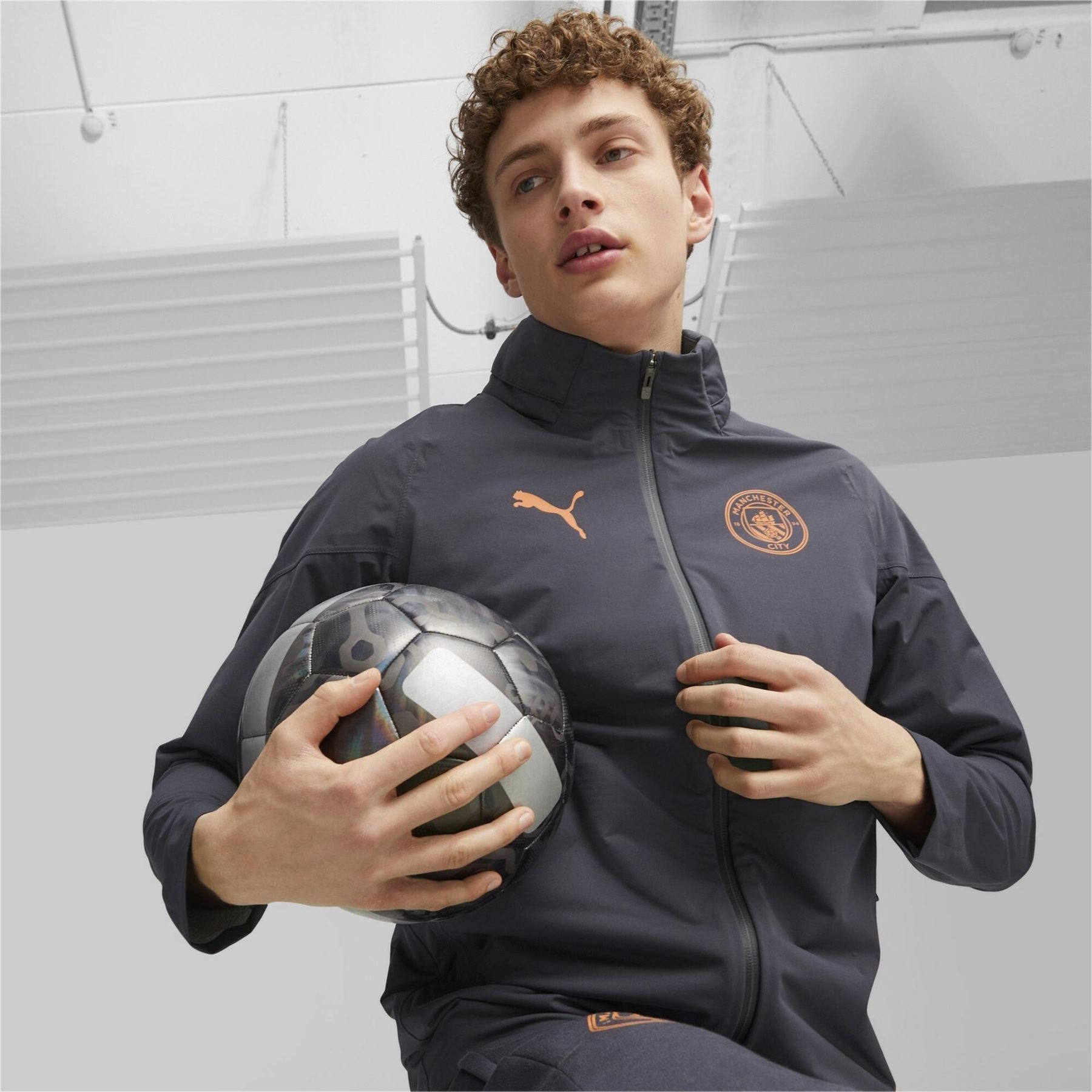 Puma Mens Training Rain Jacket Pro Anorak