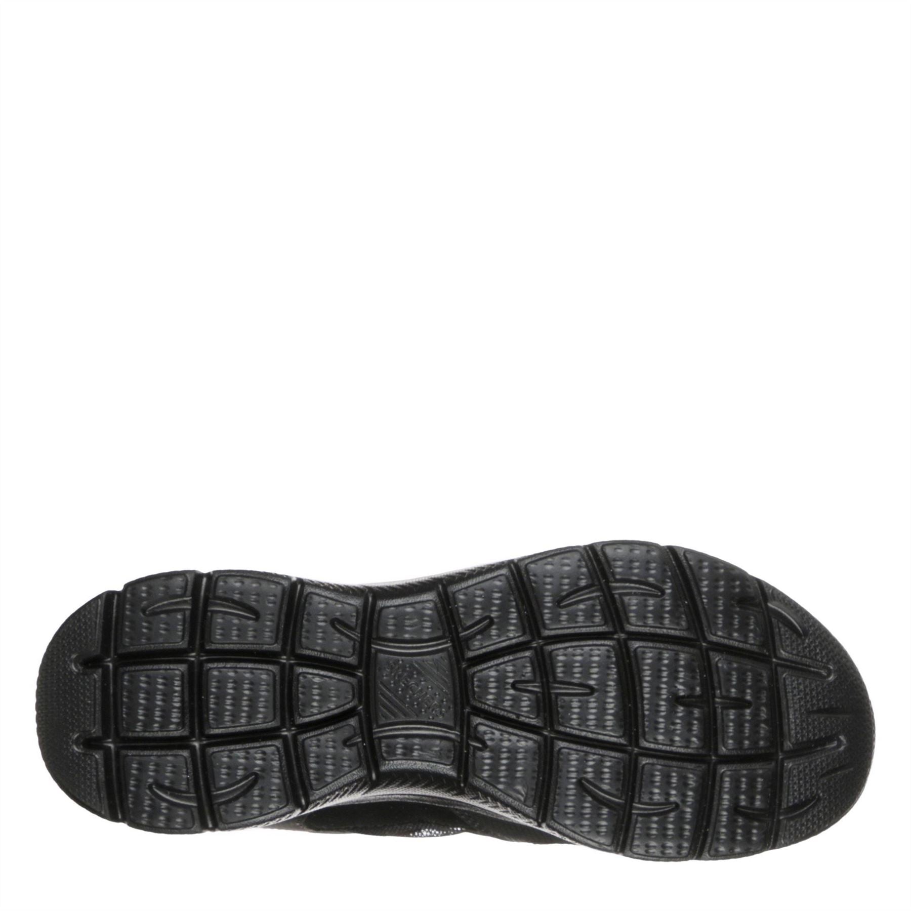 Skechers Womens Mesh Qtr Lace Up W Mf Low Top Trainers