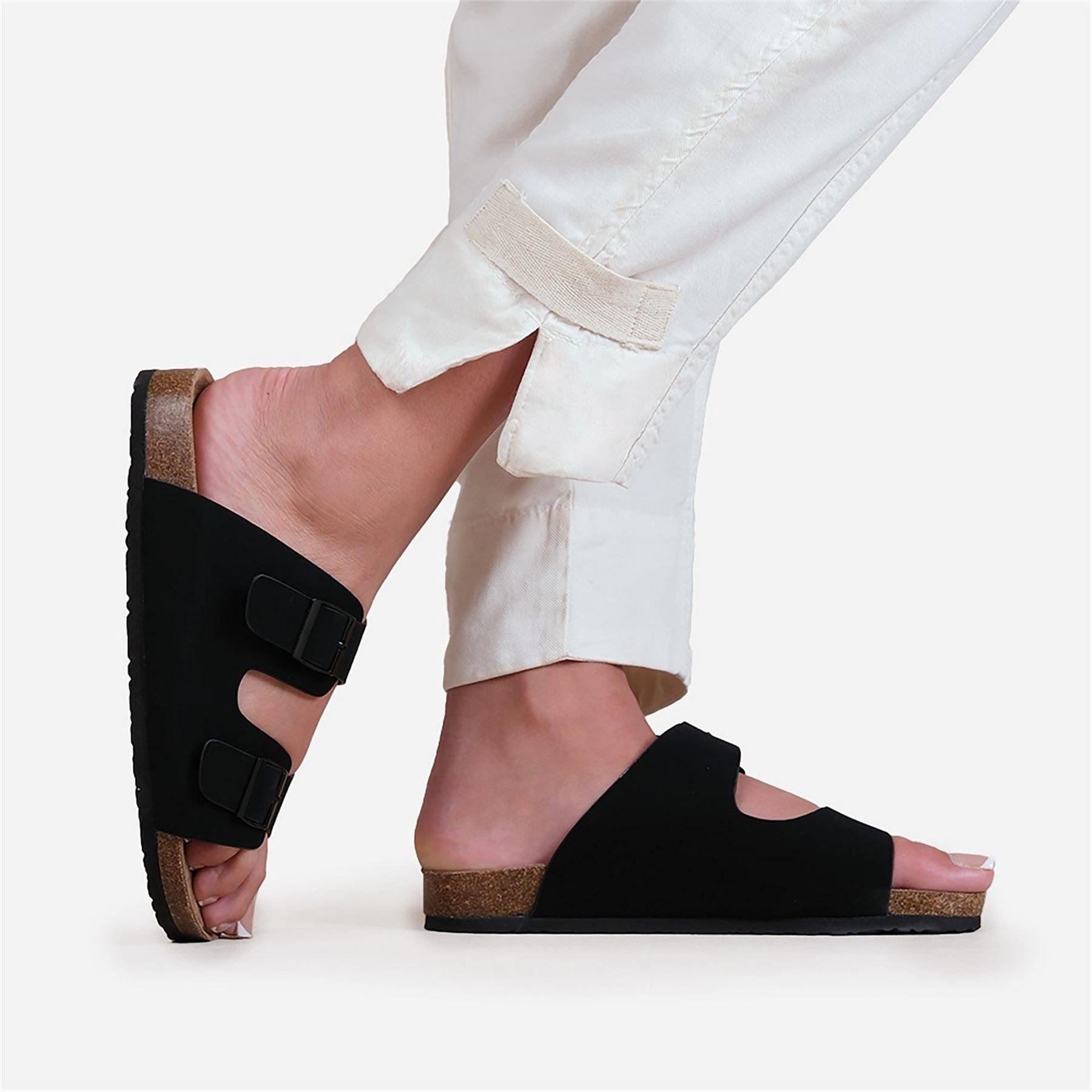Wheres That From Willow Open Toe Flatform Slide Sandals