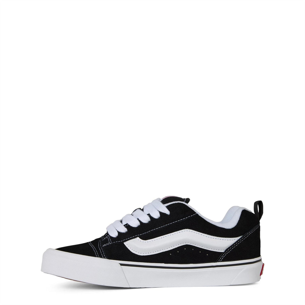 Vans Skool Black True White Canvas Low Top Sneakers