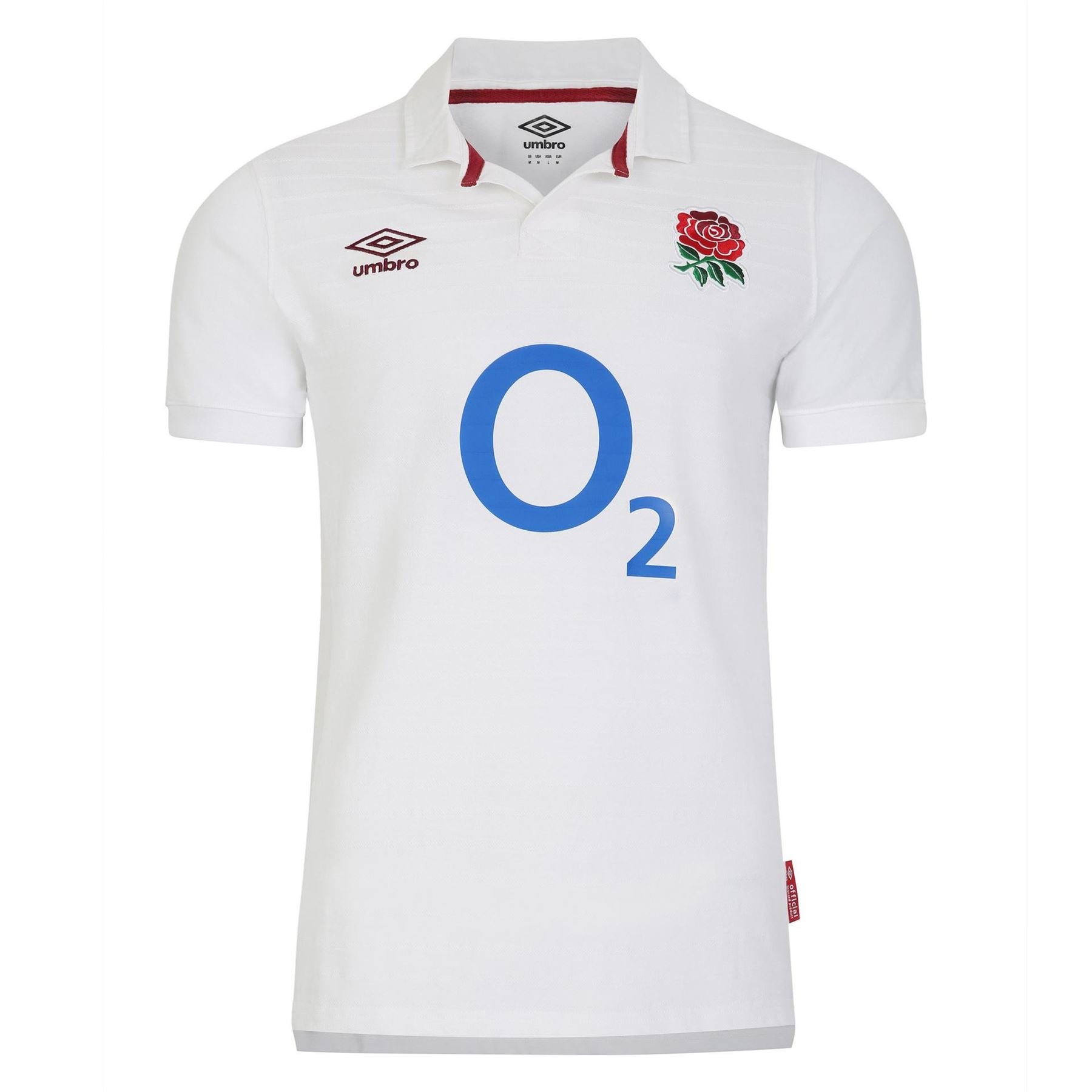 Umbro England Rugby Home Classic Shirt 2023 Six Nations