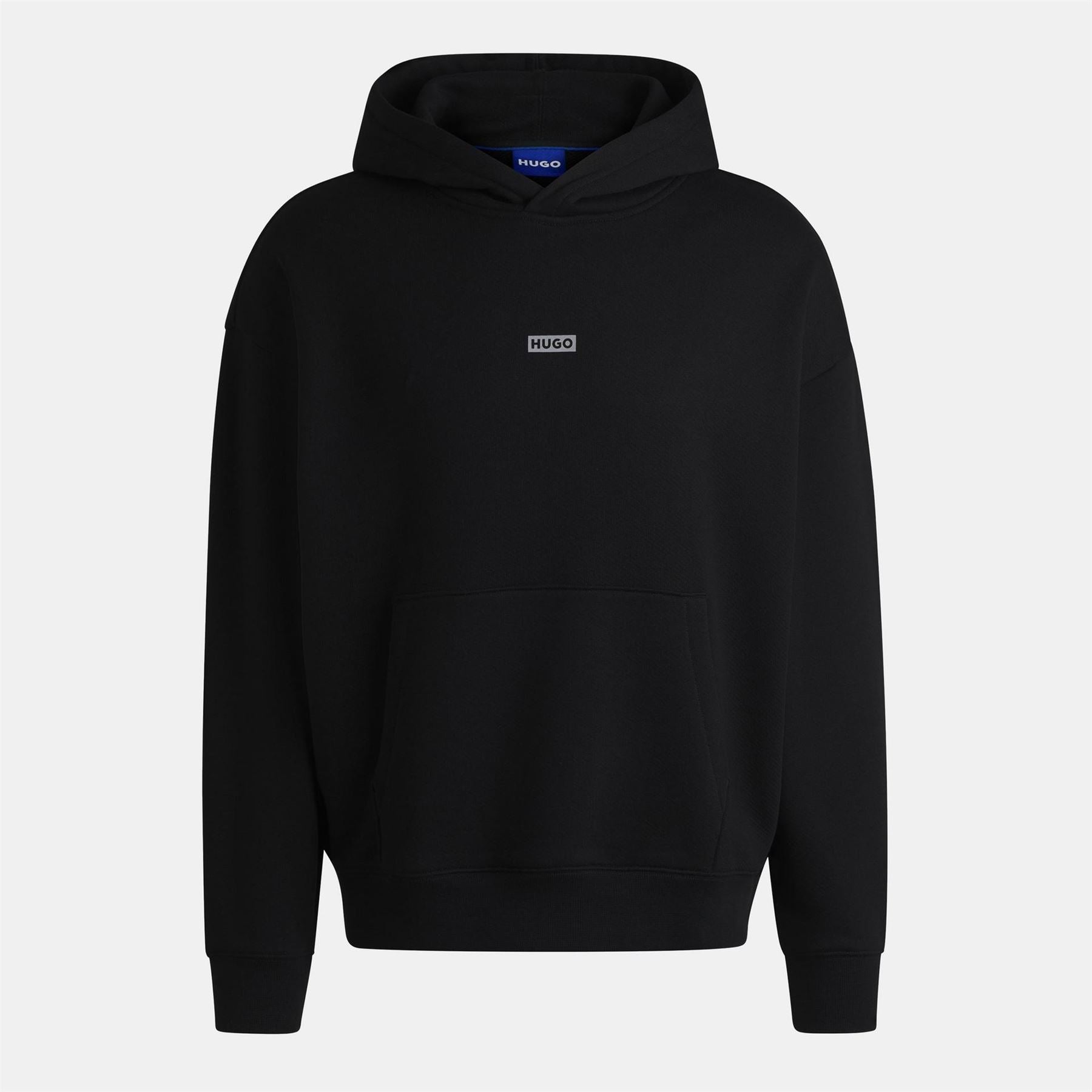 Hugo HUGO Nazardo Drawstring Hoodie with Modern Logo Detail