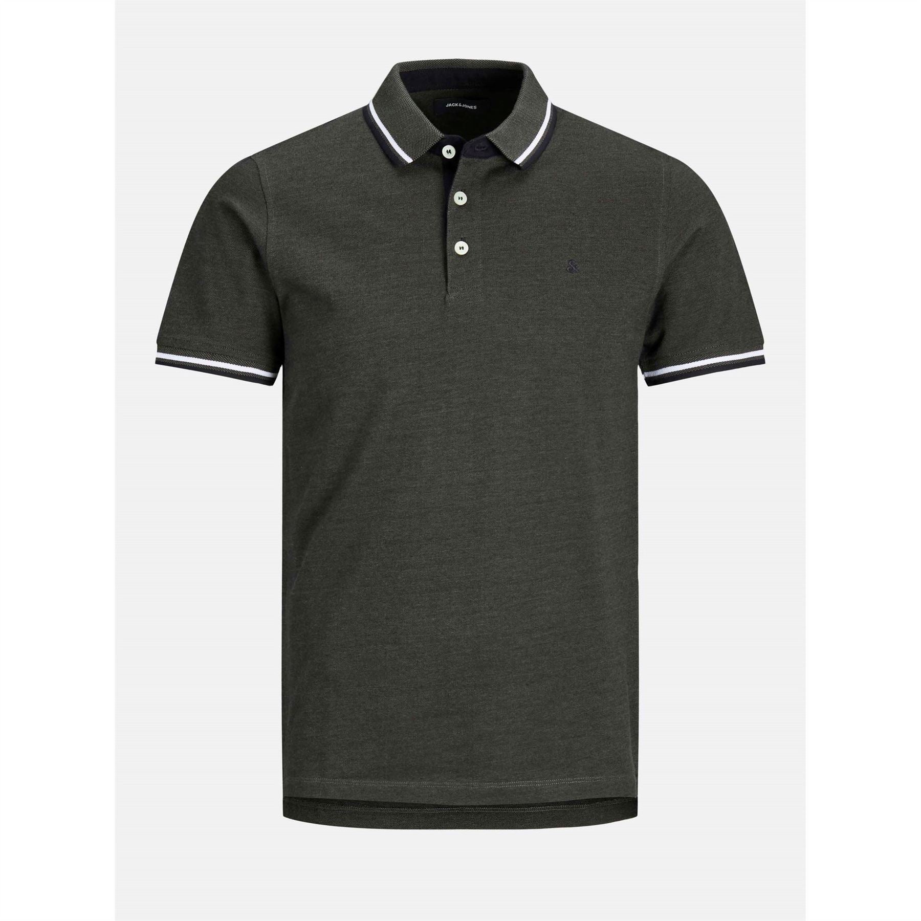 Jack and Jones Paulos Pack Short Sleeve Polo Shirt