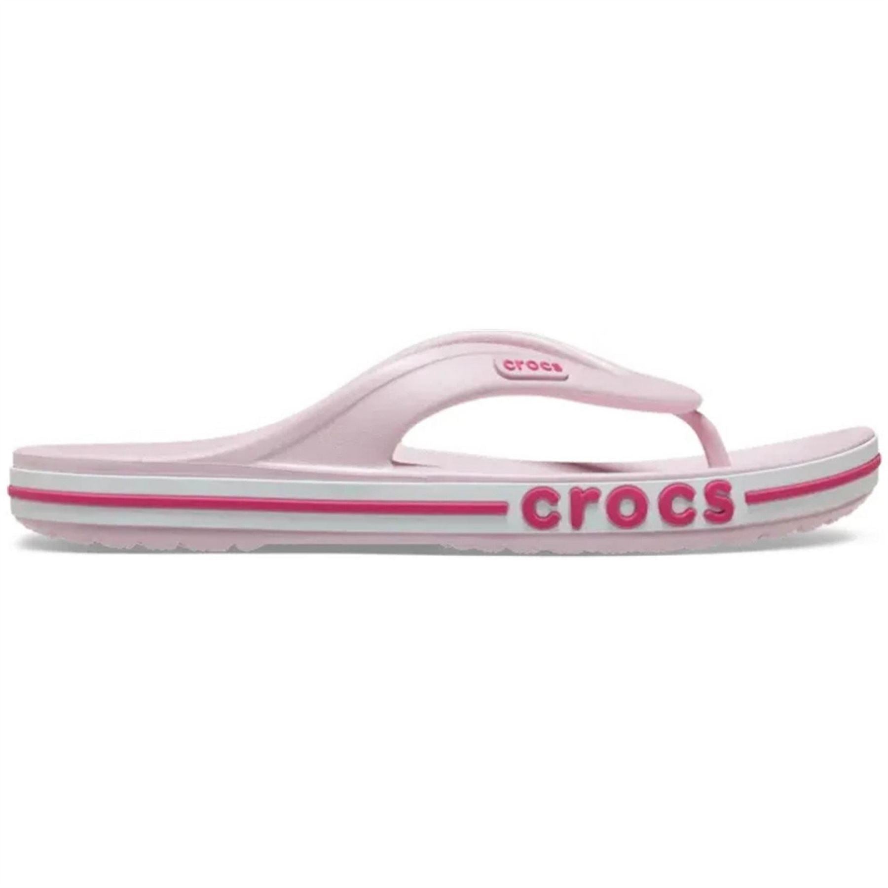 Crocs Baya Lined Thong Toe Flip Flops