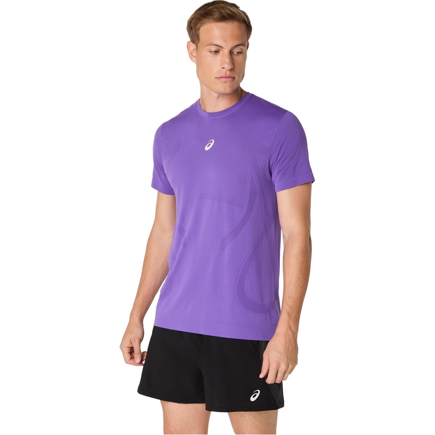 Asics Seamless Crew Neck Short Sleeve Athletic Top