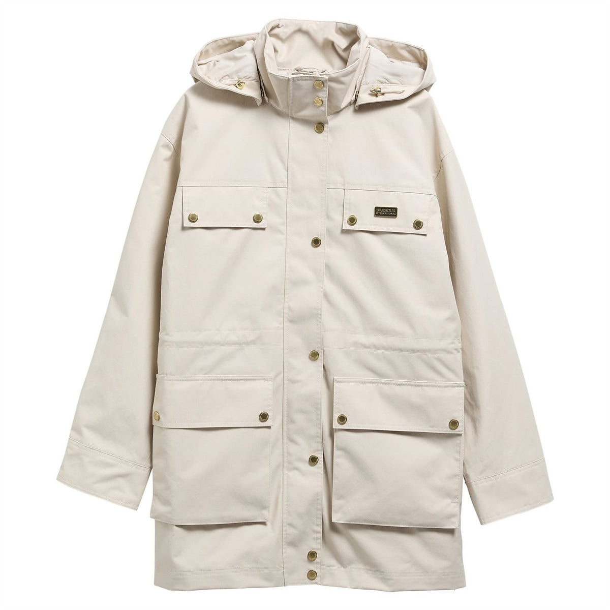 Barbour International Molina Cotton Full Zip Showerproof Anorak