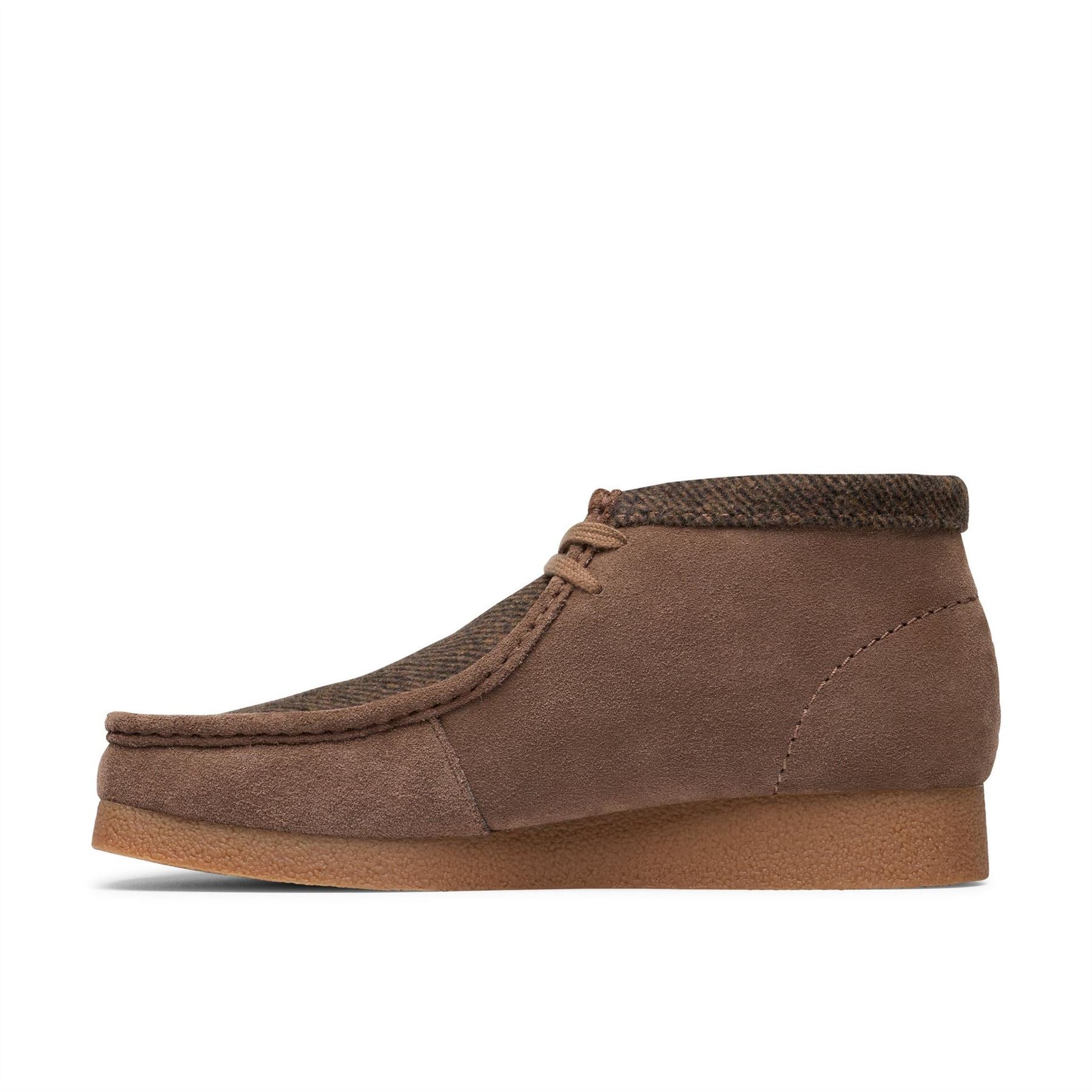 Clarks Wallabee Chukka Boots with Lace-Up Closure