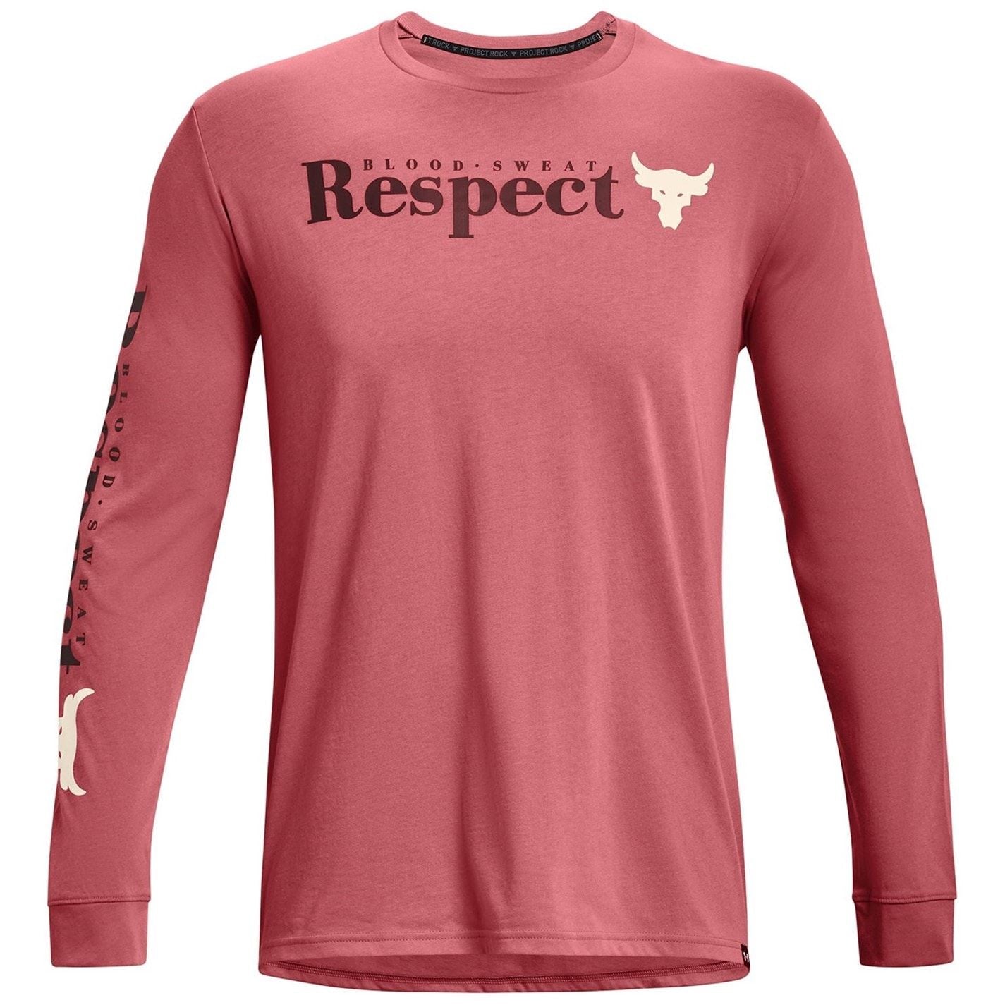 Under Armour Rock Large Genie Text Graphic Long Sleeve Top