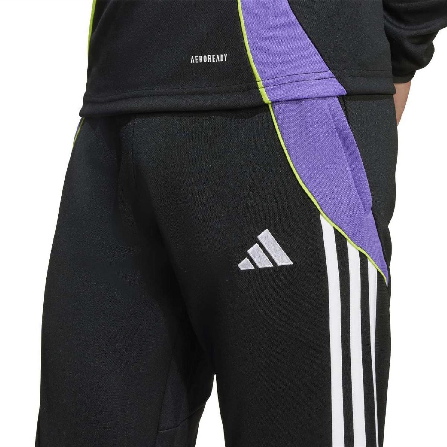 adidas Tiro Slim Three Stripes Patterned Football Pants