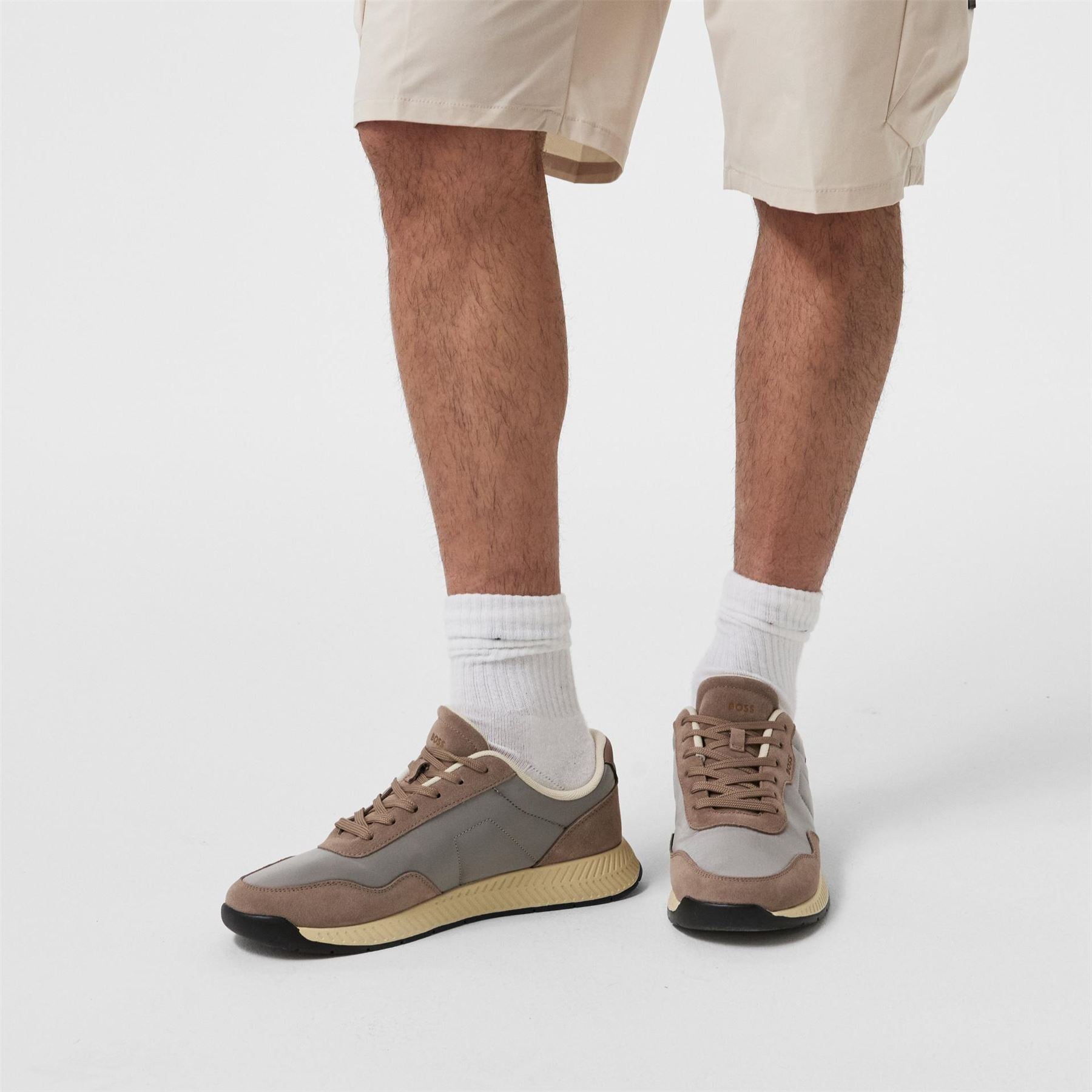 Boss Titanium Run Low Top Trainers
